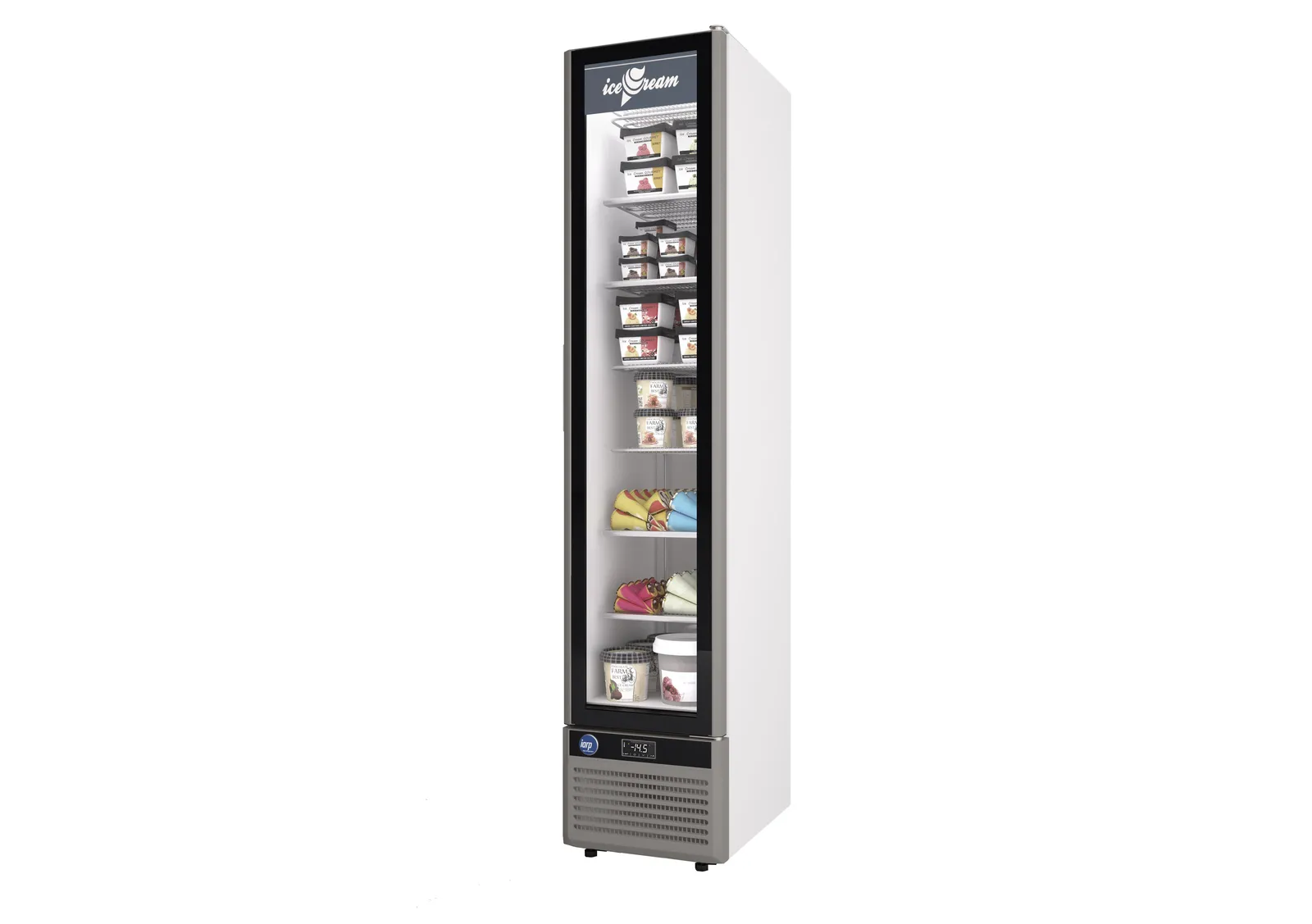 Iarp Glee X Slim - Ice Cream Negative Vertical Fridge Counter