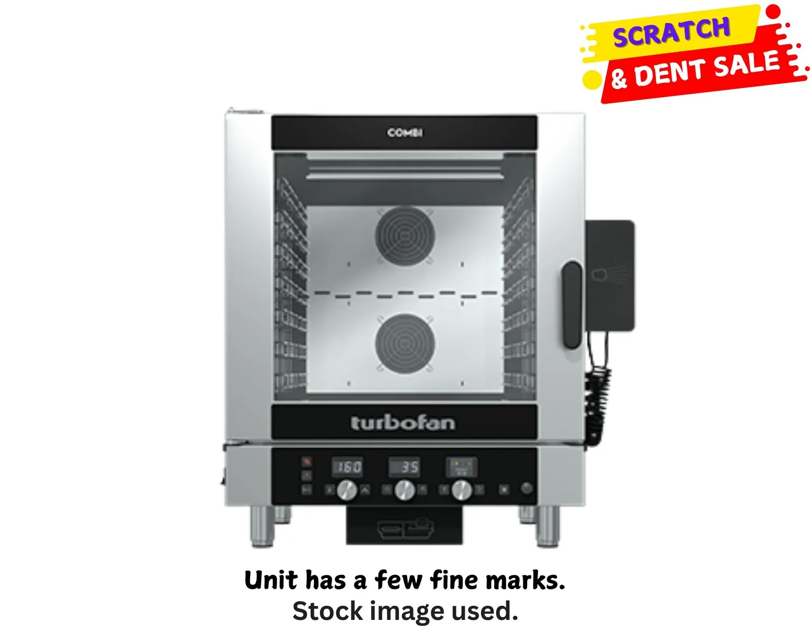 Turbofan EC40D7 - Full Size 7 Tray Digital / Electric Combi Oven - Clearance (2)