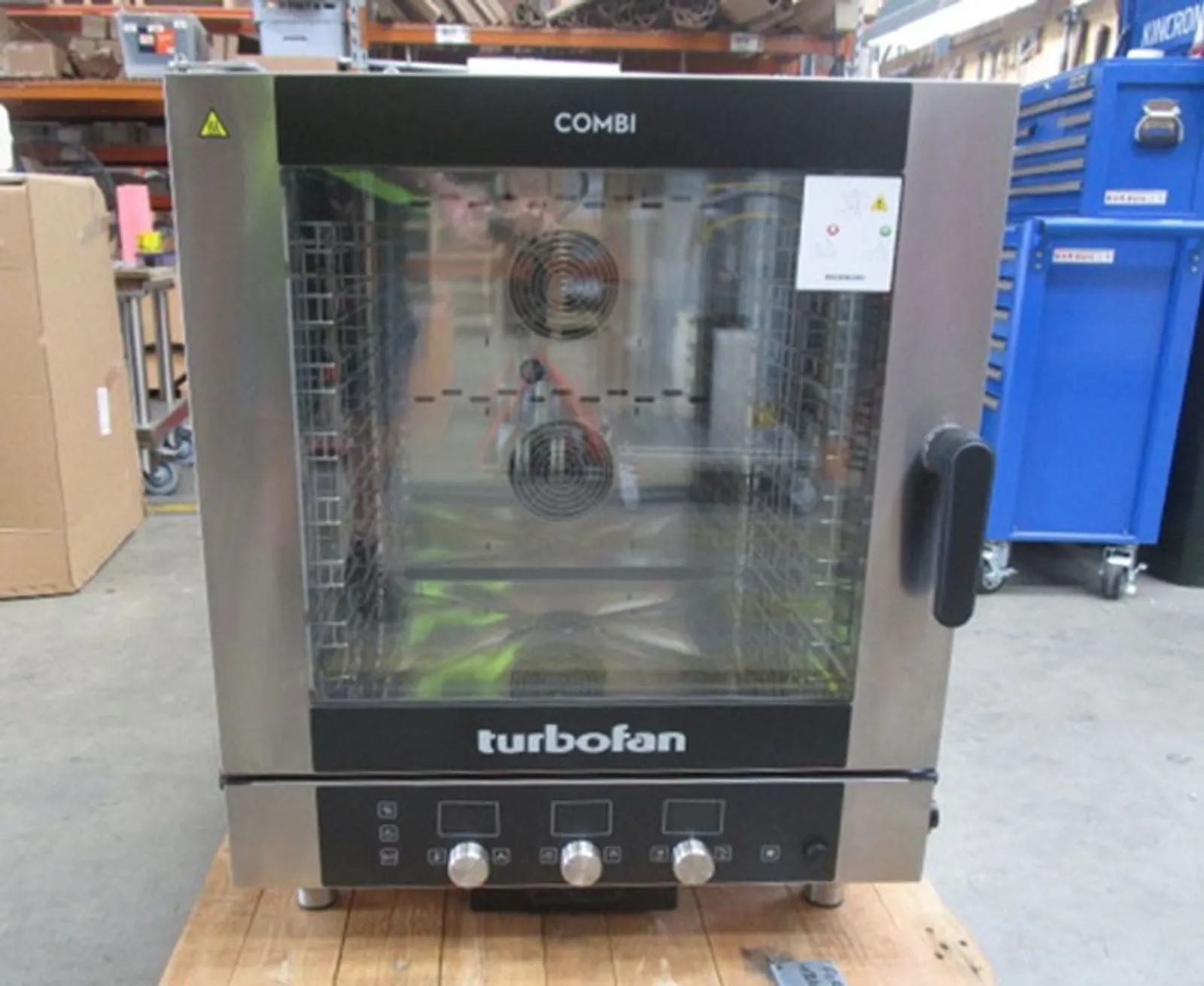 Turbofan EC40D7 - Full Size 7 Tray Digital / Electric Combi Oven - Clearance (2)