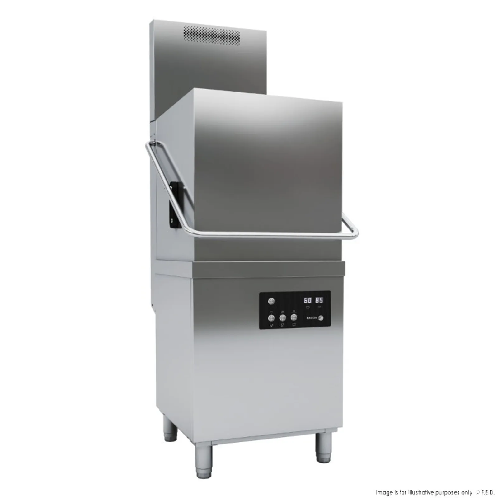 Fagor WHC-502TRCBD - iNova Heated Recovery Pass-Through Dishwasher