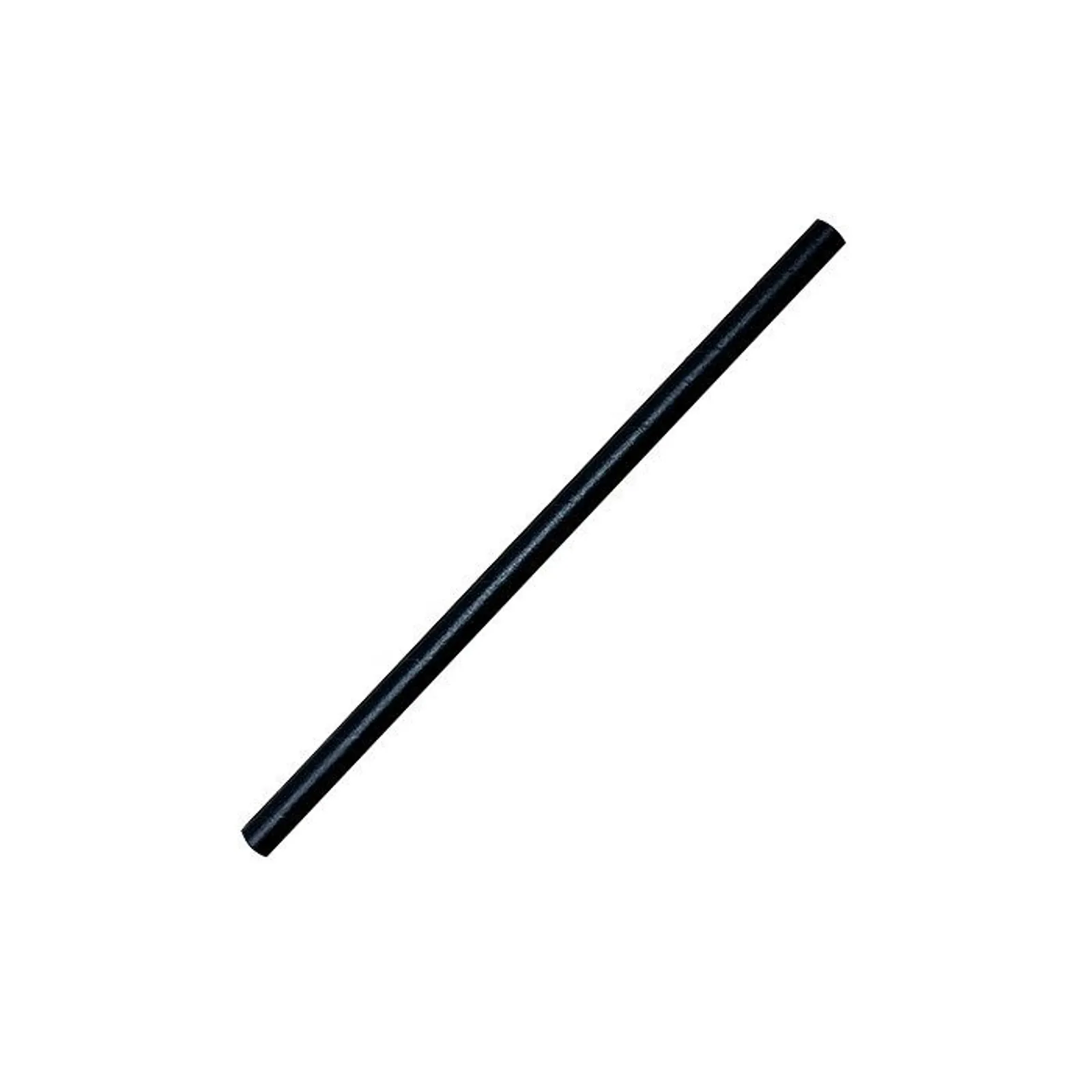 PAC Trading PSJALLBLACK - Paper Straw Jumbo All Black 2500pc/ctn