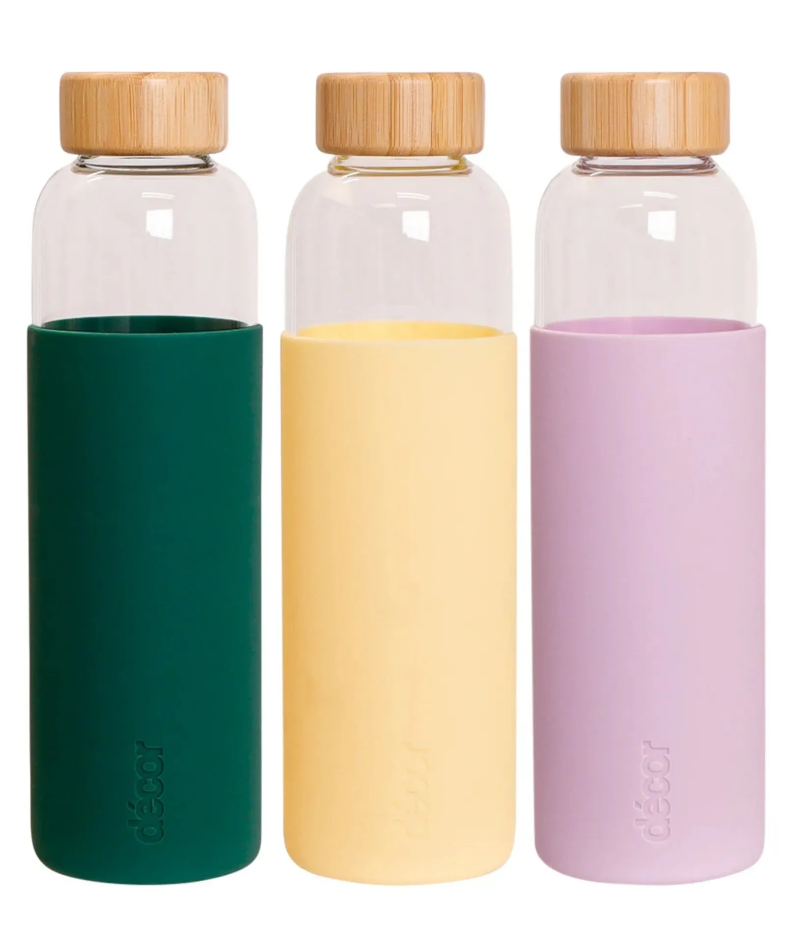 Decor 259700 - Zen Glass Bottle, 600ml