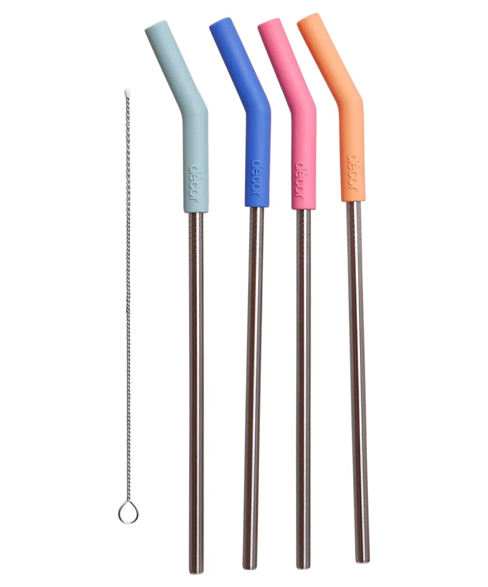 Decor Go 259900 - Reusable Stainless Steel Straws