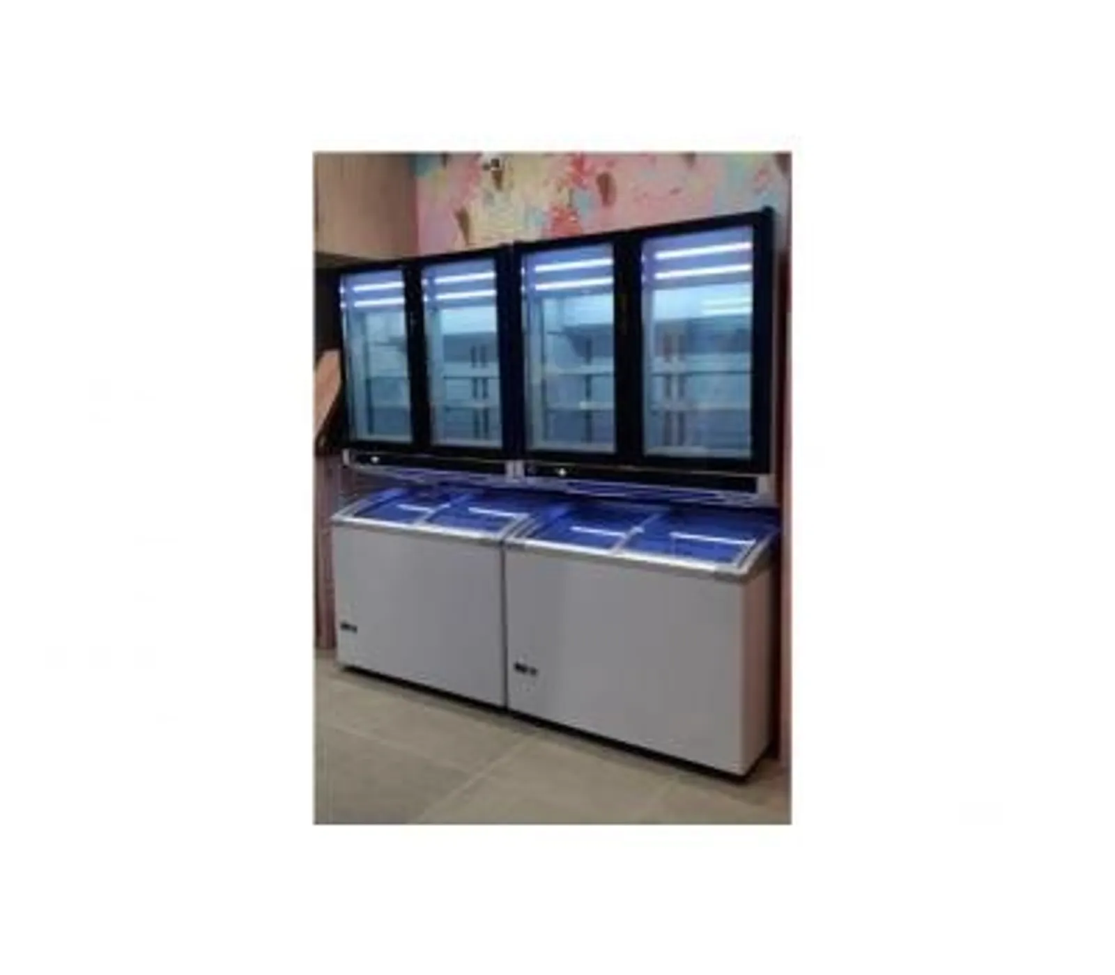 Iarp AMAZE S100 - Self-stand Combination Dual Temperature Cabinet