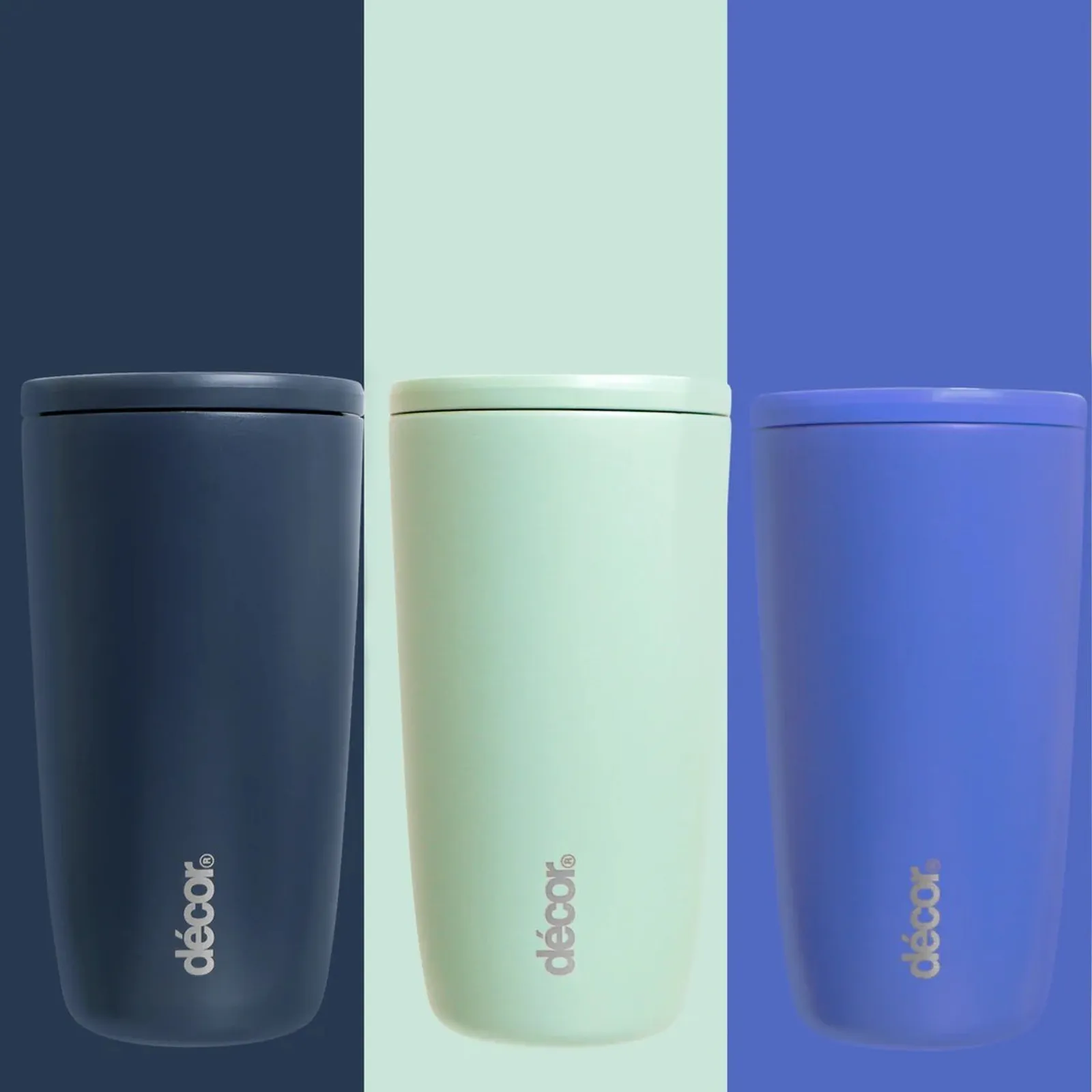 Decor 265200 - Double Wall Reusable Travel Cup, 480ml