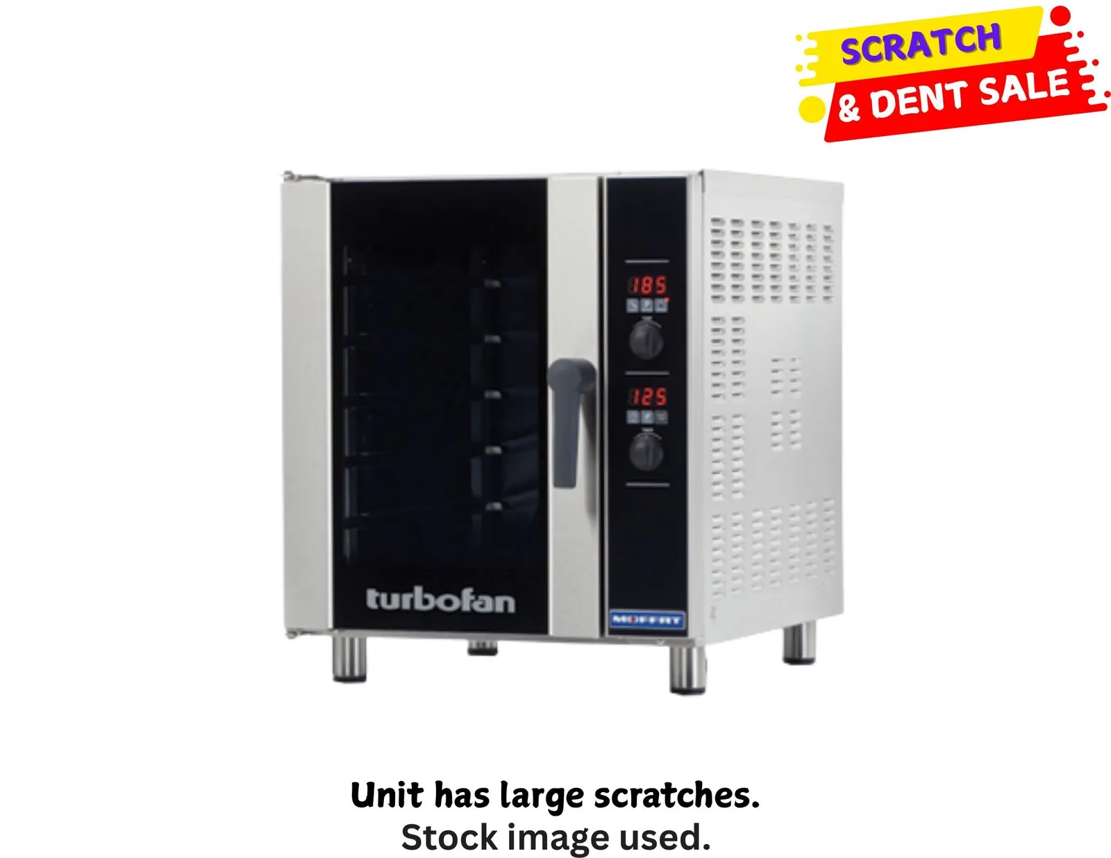 Turbofan E33D5 - Full Size Tray Digital Electric Convection Oven - Clearance (3)