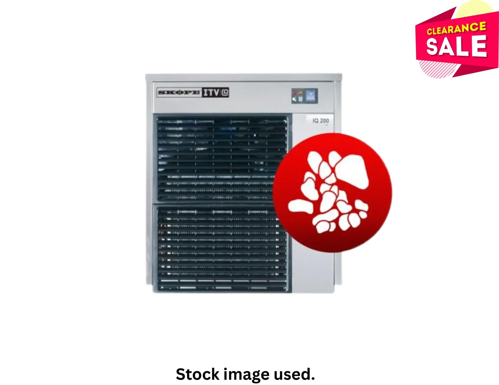 SKOPE ITV ICE QUEEN IQ200 Granular Ice-Machine - Aged Stock