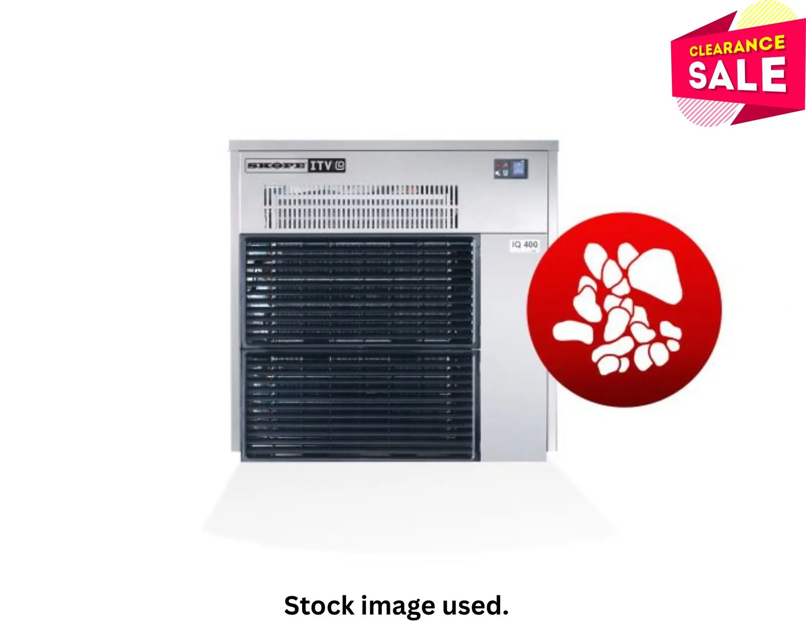 SKOPE ITV ICE QUEEN IQ400A Granular Ice-Machine - Aged Stock