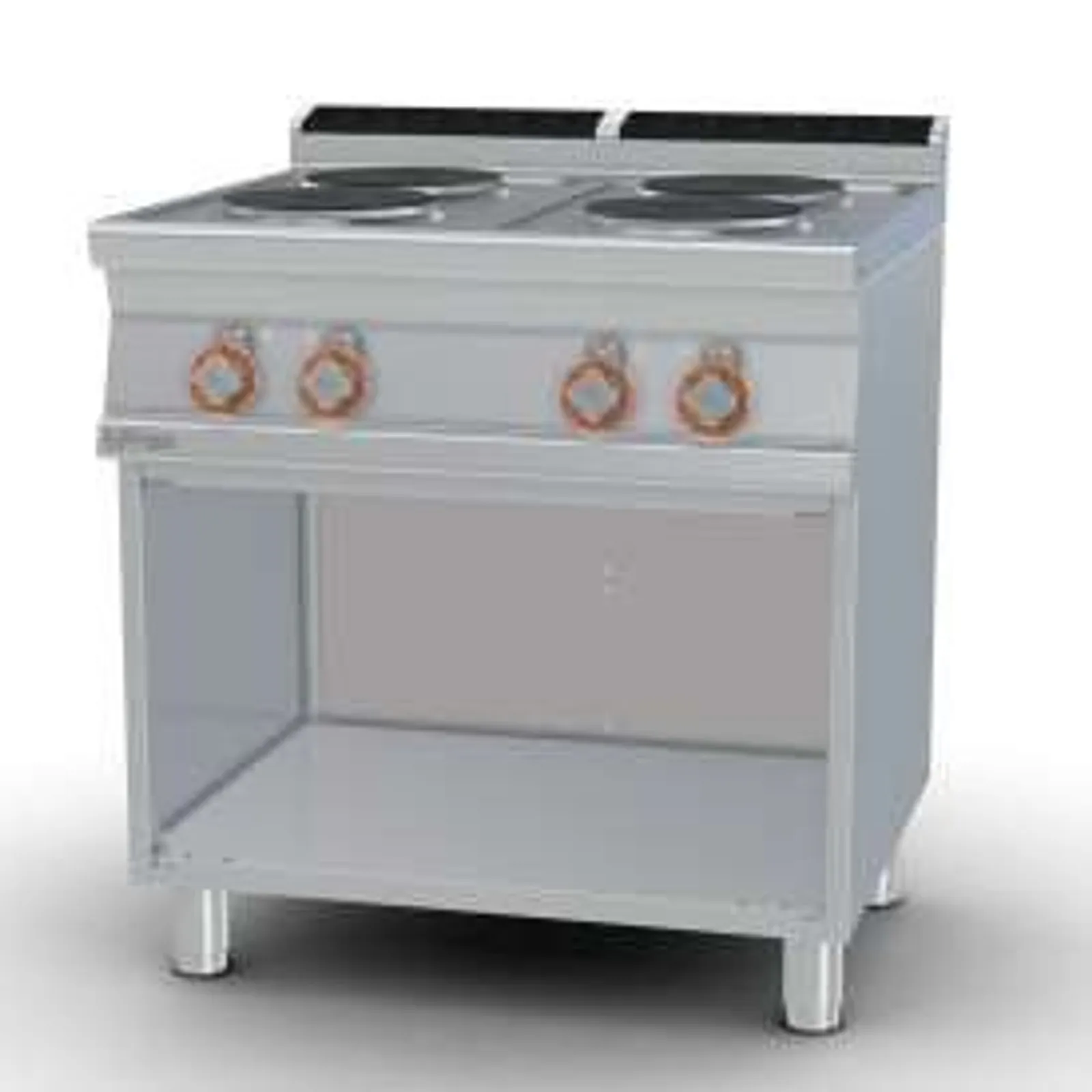 Lotus 08030830 - Electric Cooktops on Base 4 Round Hob Plates