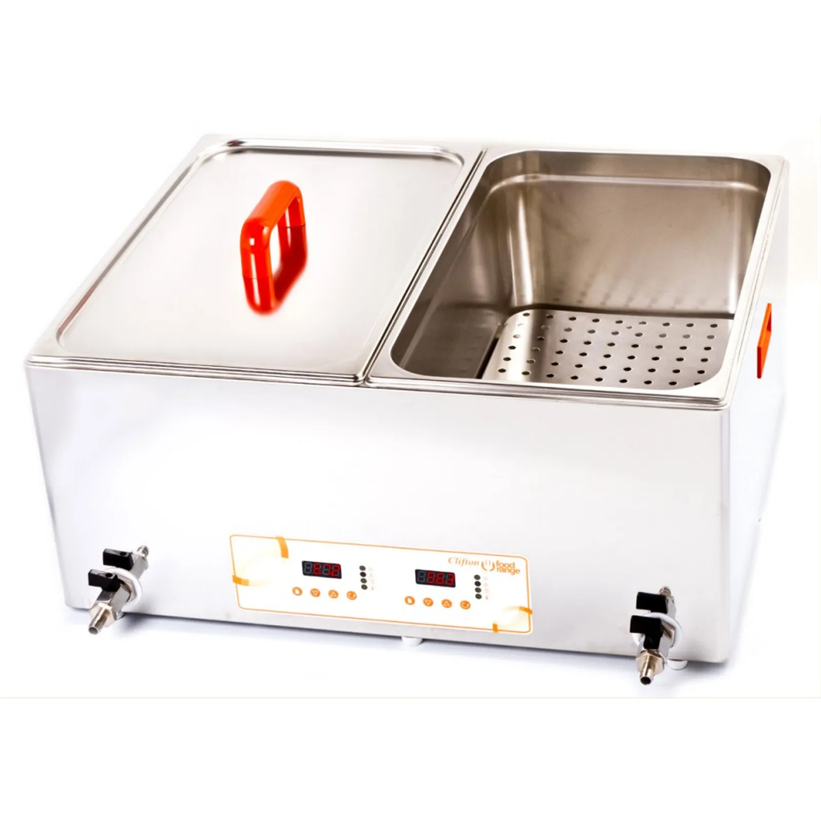 Clifton CFDU02X28E 28 Litre + 28 Litre Digital Duobath