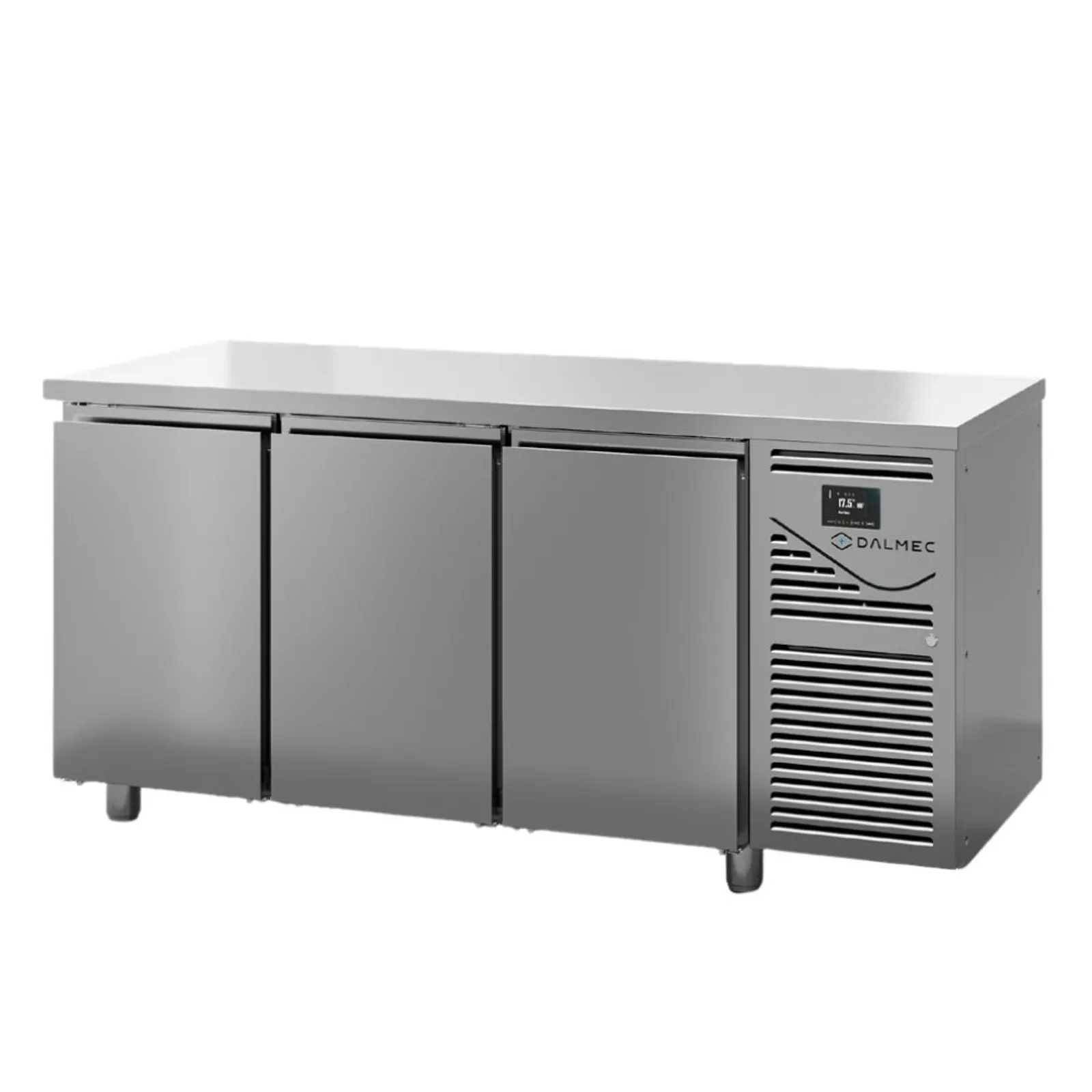 Dalmec  CPCT803D2LI - Undercounter 3 Door Pastry Fridge 593L Capacity