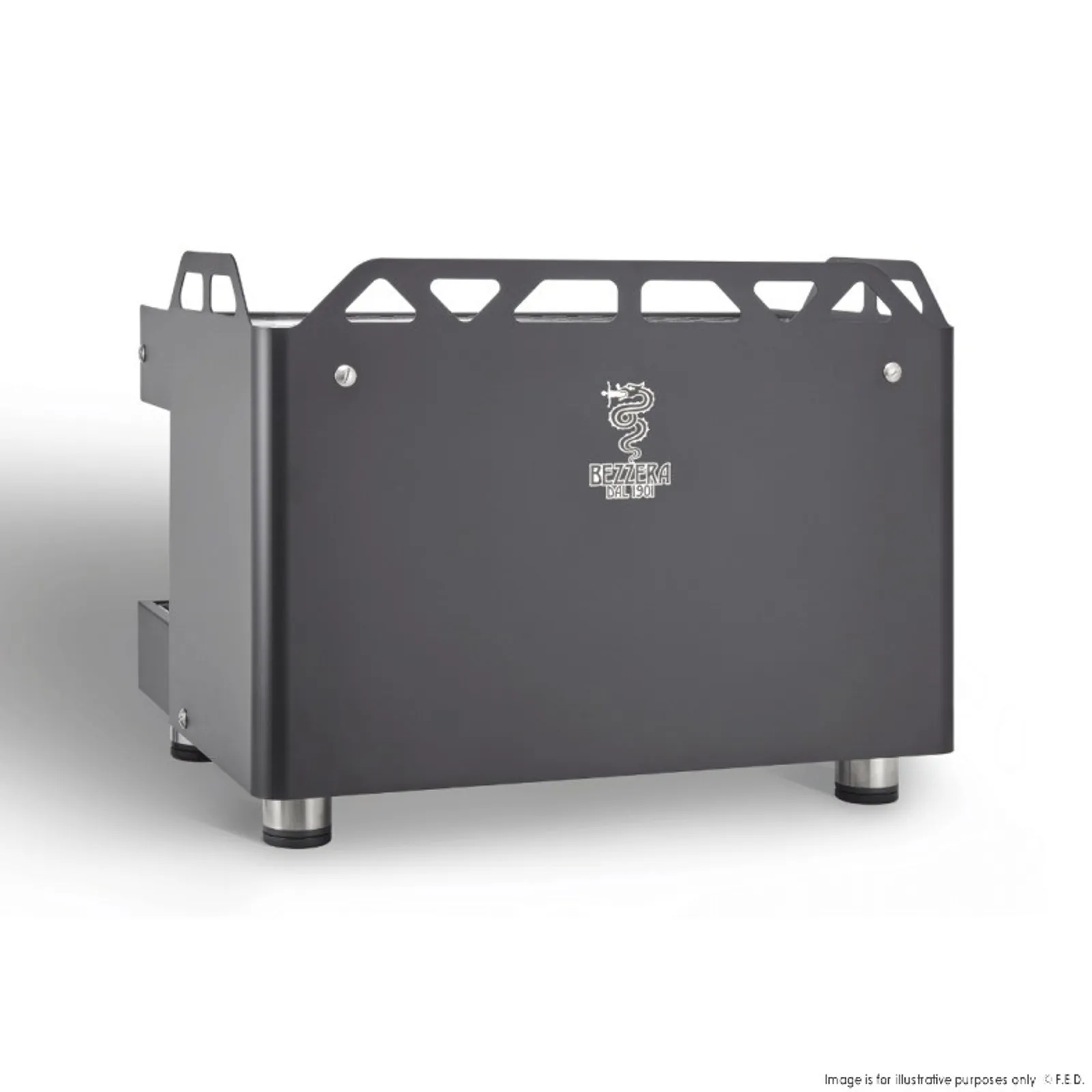 Bezzera BZMODAPID2B - 2 Group Moda DE PID Espresso Machine