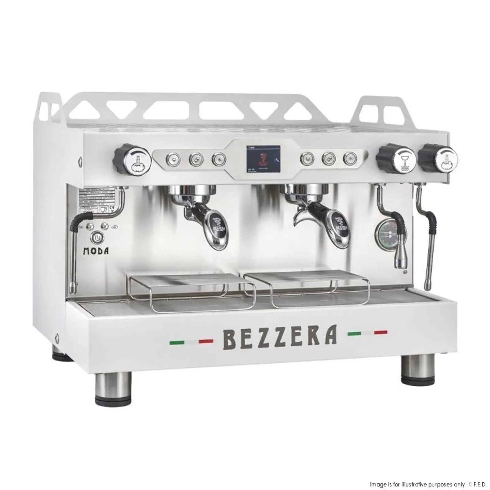 Bezzera BZMODAPID2W - 2 Group Moda DE PID Espresso Machine
