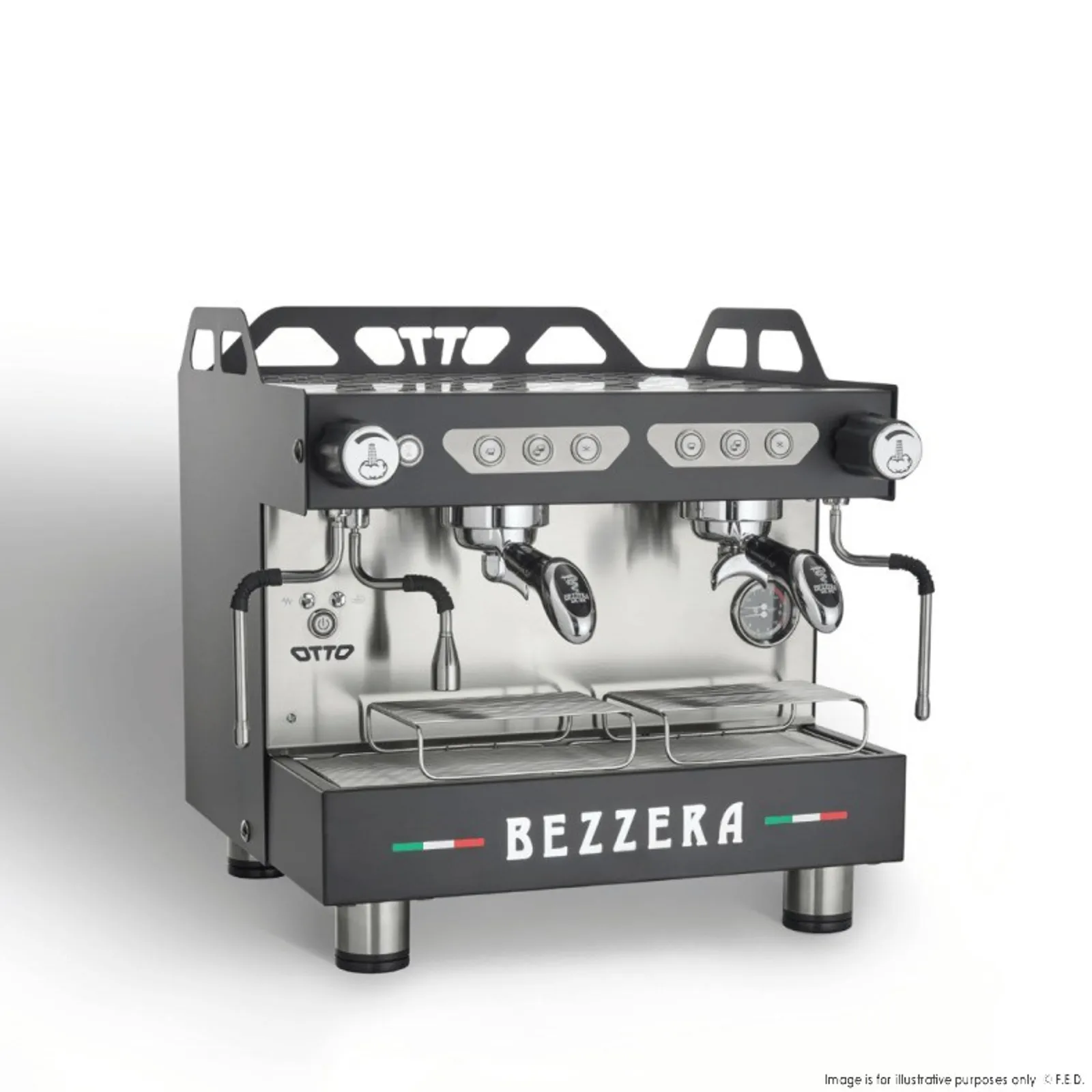 Bezzera BZOTTOCDEAF2B - Otto DE Auto-Foamer Espresso Machine