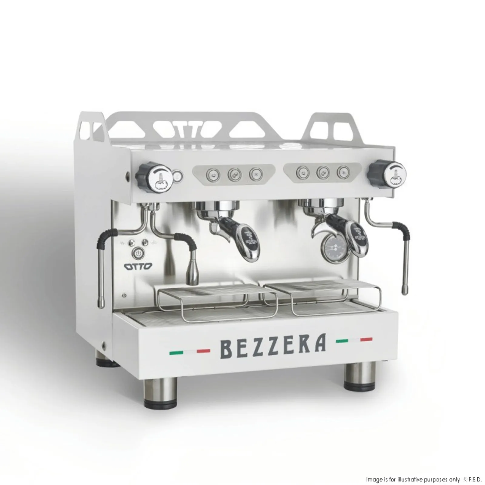 Bezzera BZOTTOCDEAF2W - Otto DE Auto-Foamer Espresso Machine