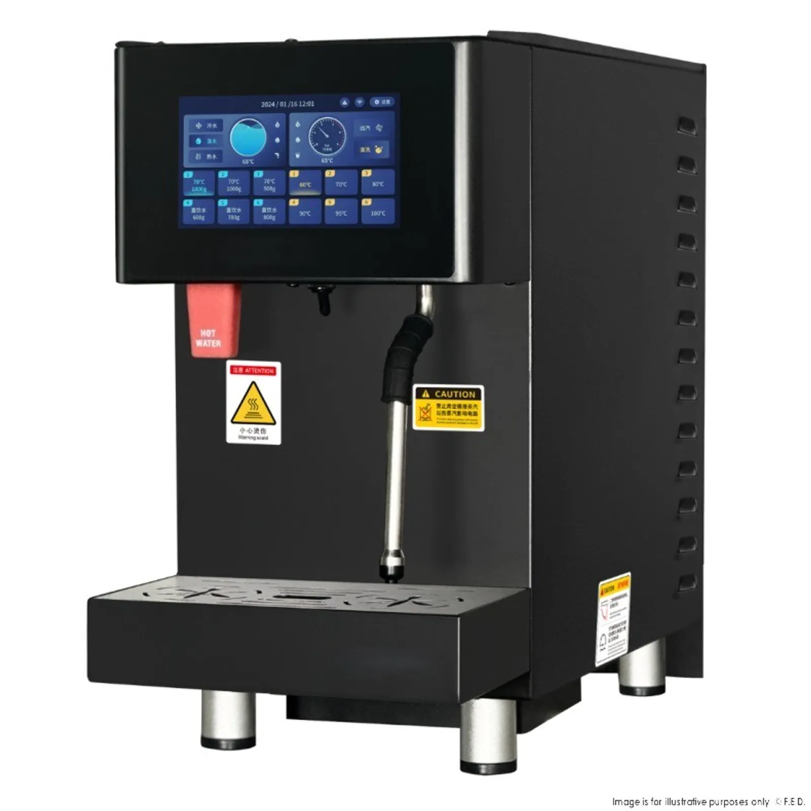 Benchstar CS-MFS7B - Milk Frother & Steamer