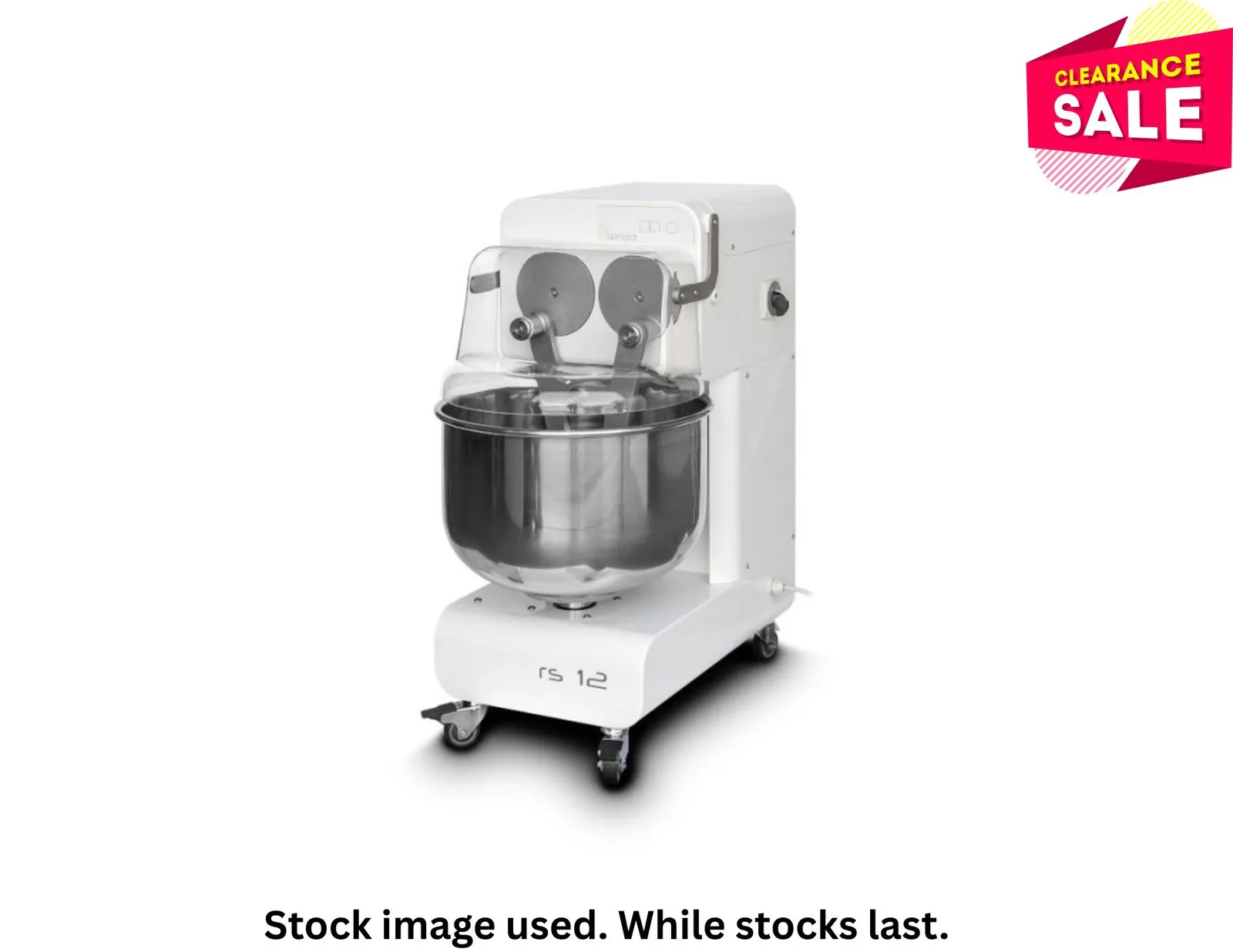 Bernardi RS1223029 - RS-12 Double Arm Dough Mixer | 2 Speed | 27 litre Capacity - Clearance