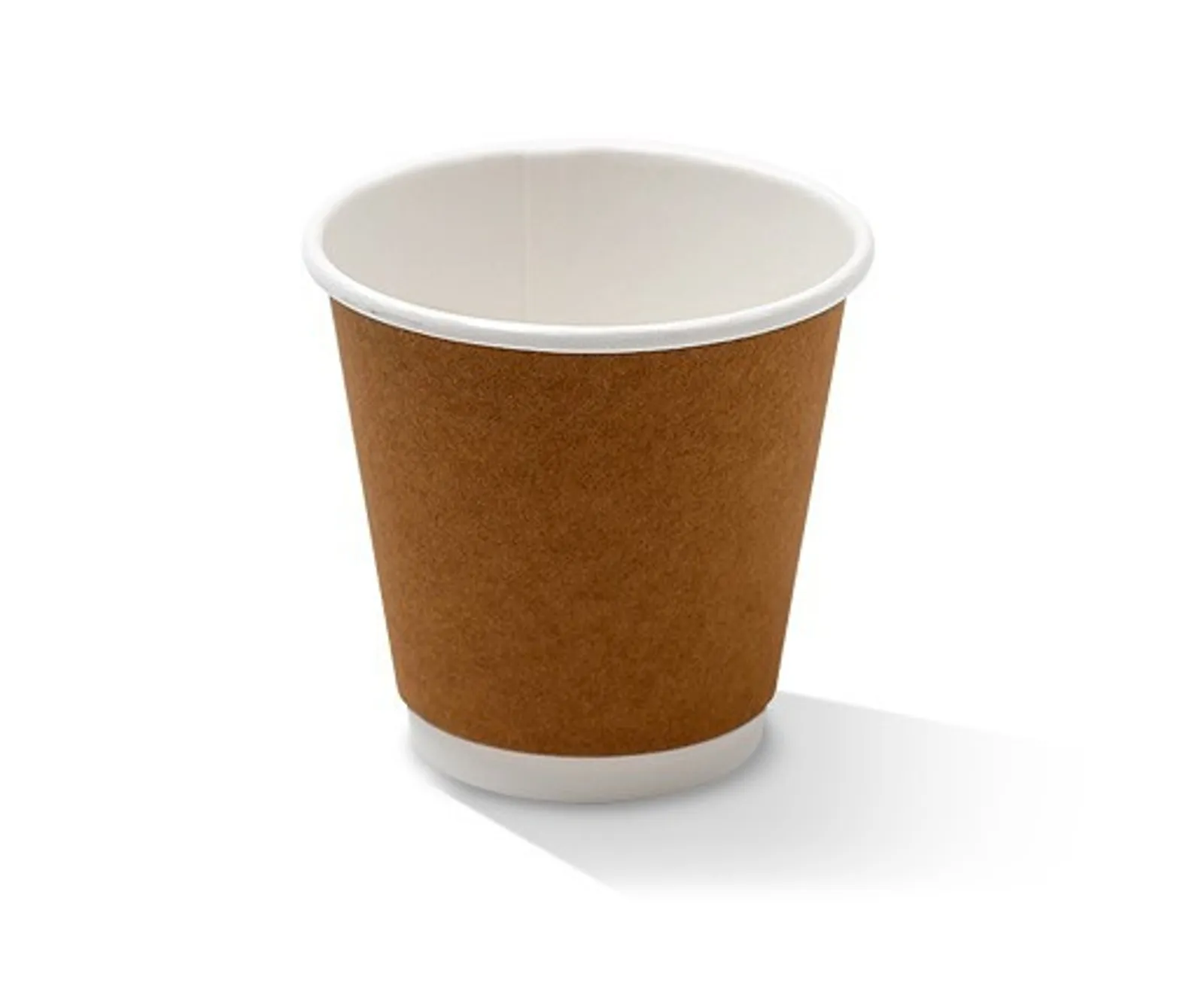 Pac Trading KHC8D90 - 8 oz PE Coated DW Cup/Kraft 500pc/ctn
