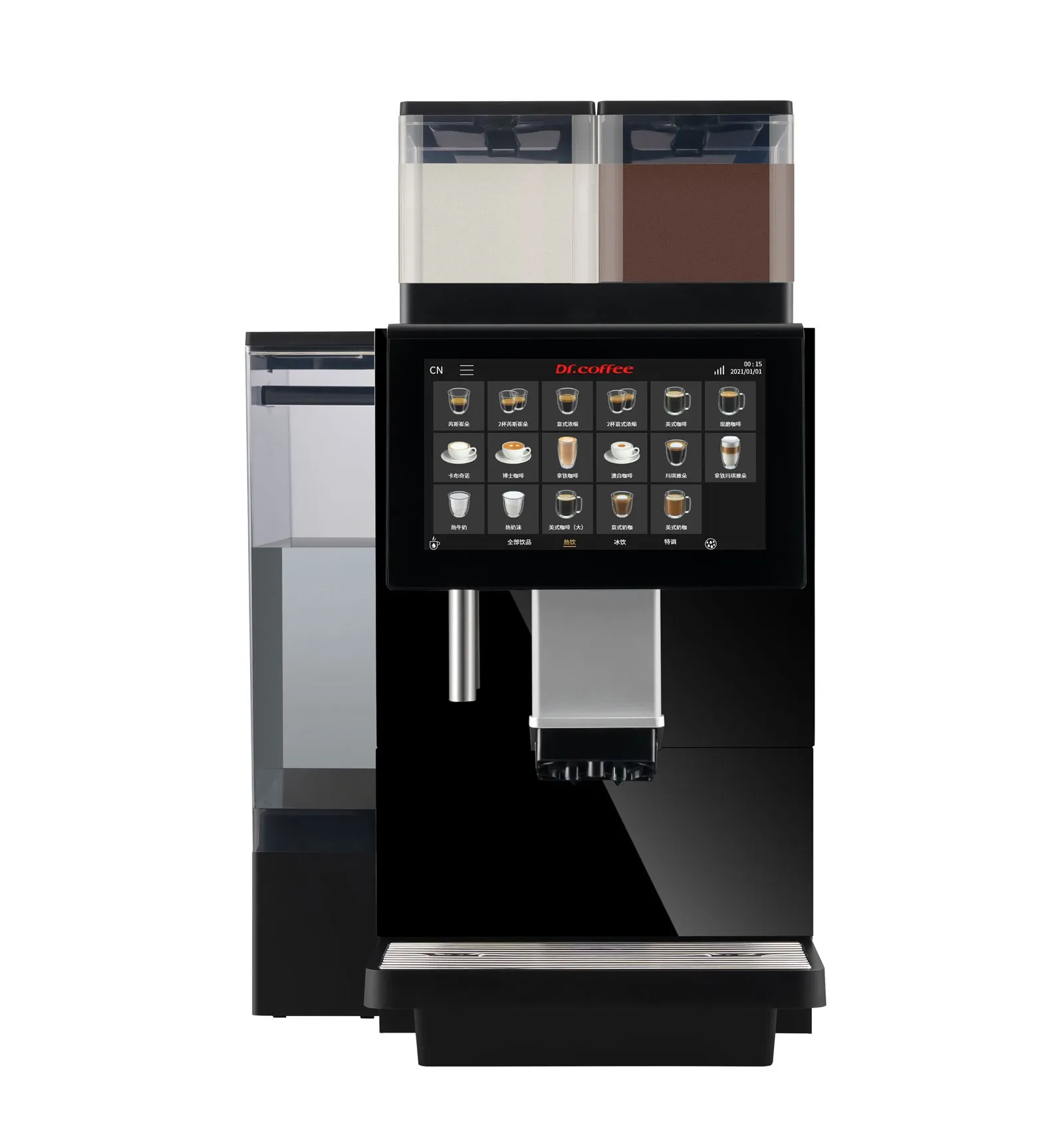 Dr. Coffee F100PW - Automatic Coffee Machine with Water Tank