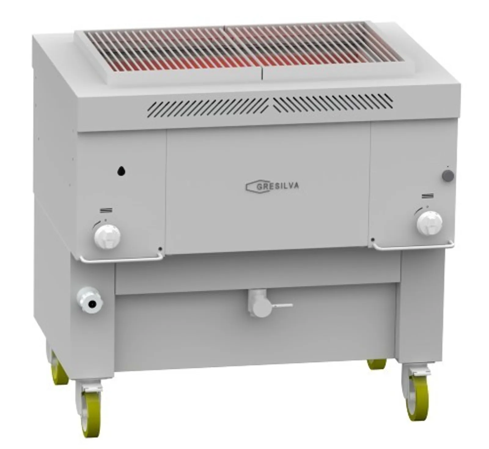Gresilva GRE.H2.A10 - Line 7 Narrow Body Gas Grilling Station 747 x 478mm