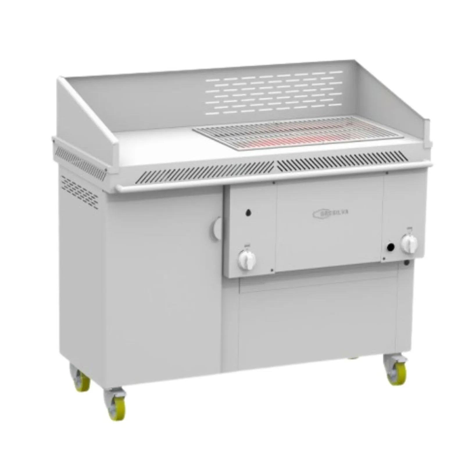 Gresilva GRE.B2.A10 - Garden Grill Outdoor Gas Grilling Station 650 x 400mm