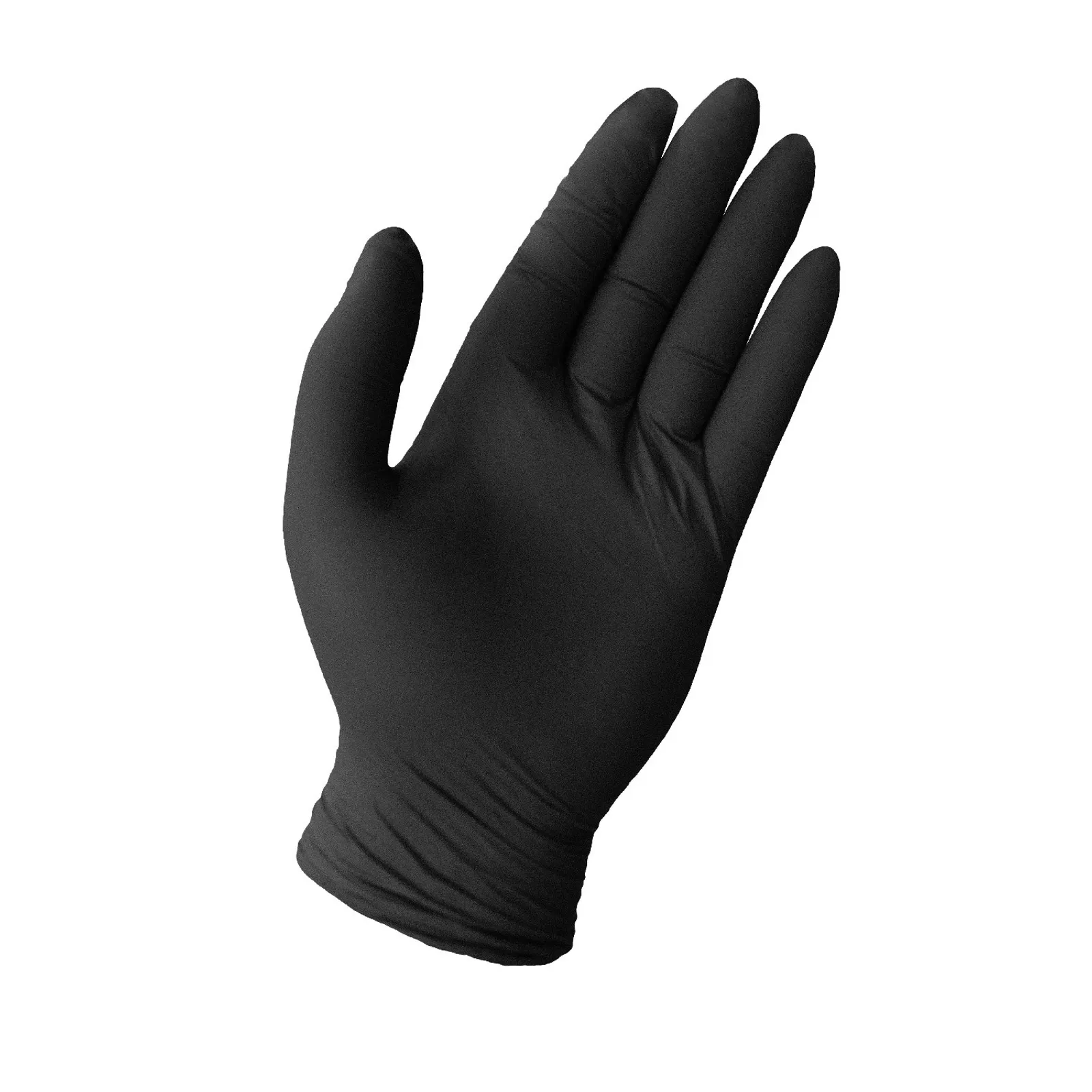 Ultra Fresh 468460 - Black Nitro Disposable Examination Nitrile Gloves Powder-Free Industrial Weight