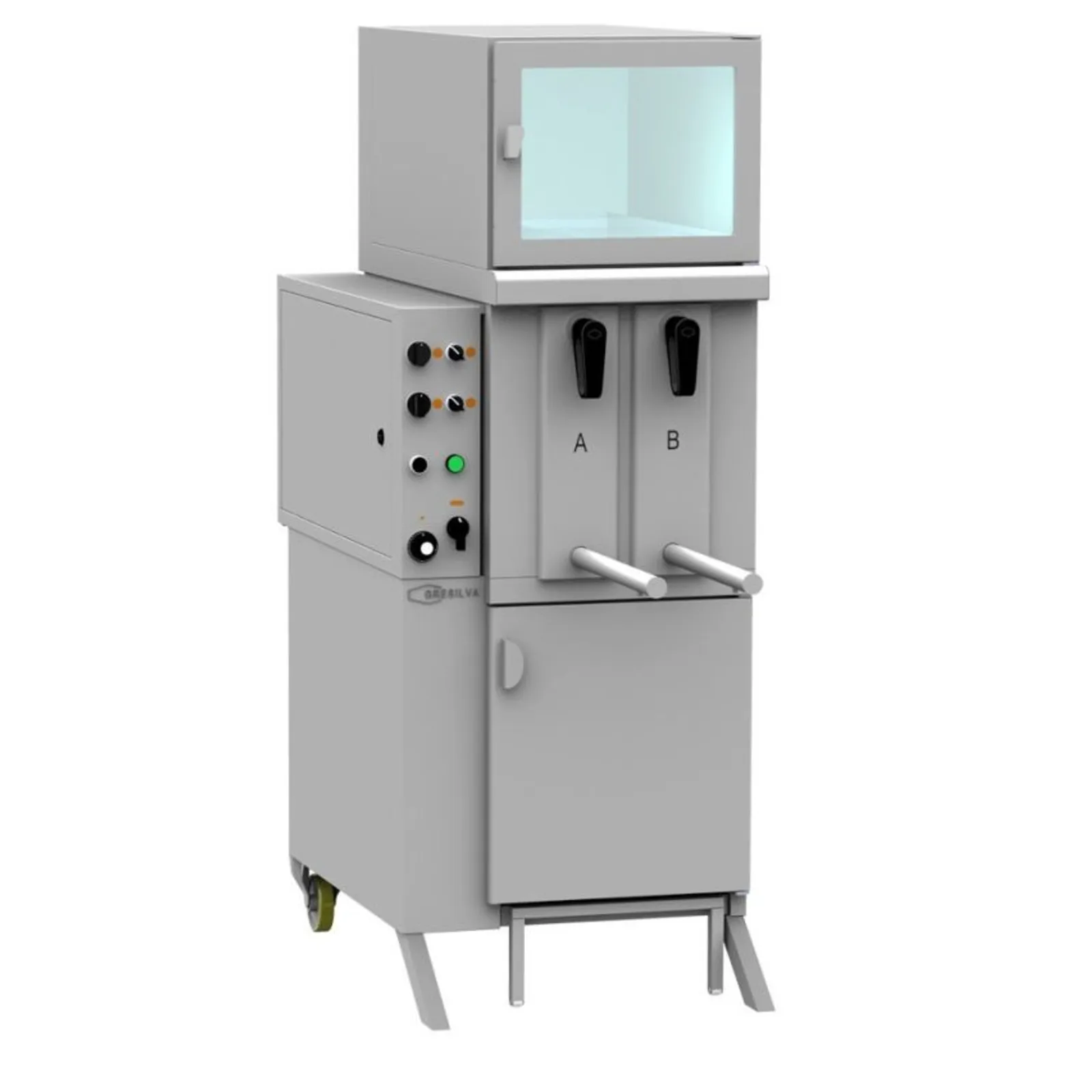 Gresilva GRE.V2.A10 - GV2 Electric 2 compartment Vertical Grilling Station 153kg