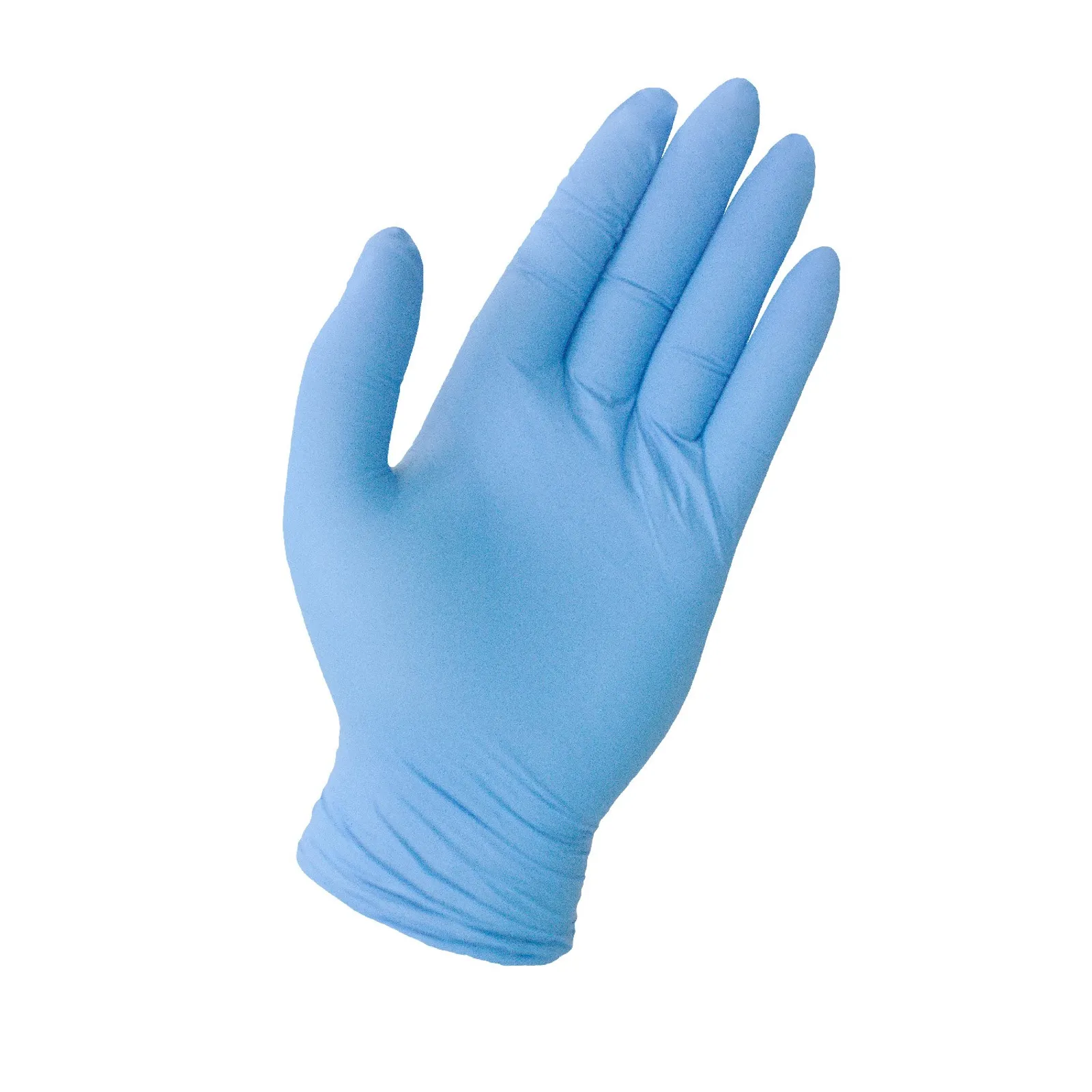 Ultra Fresh 468411 - Disposable Examination Nitrile Gloves Blue Powder-Free Industrial Weight