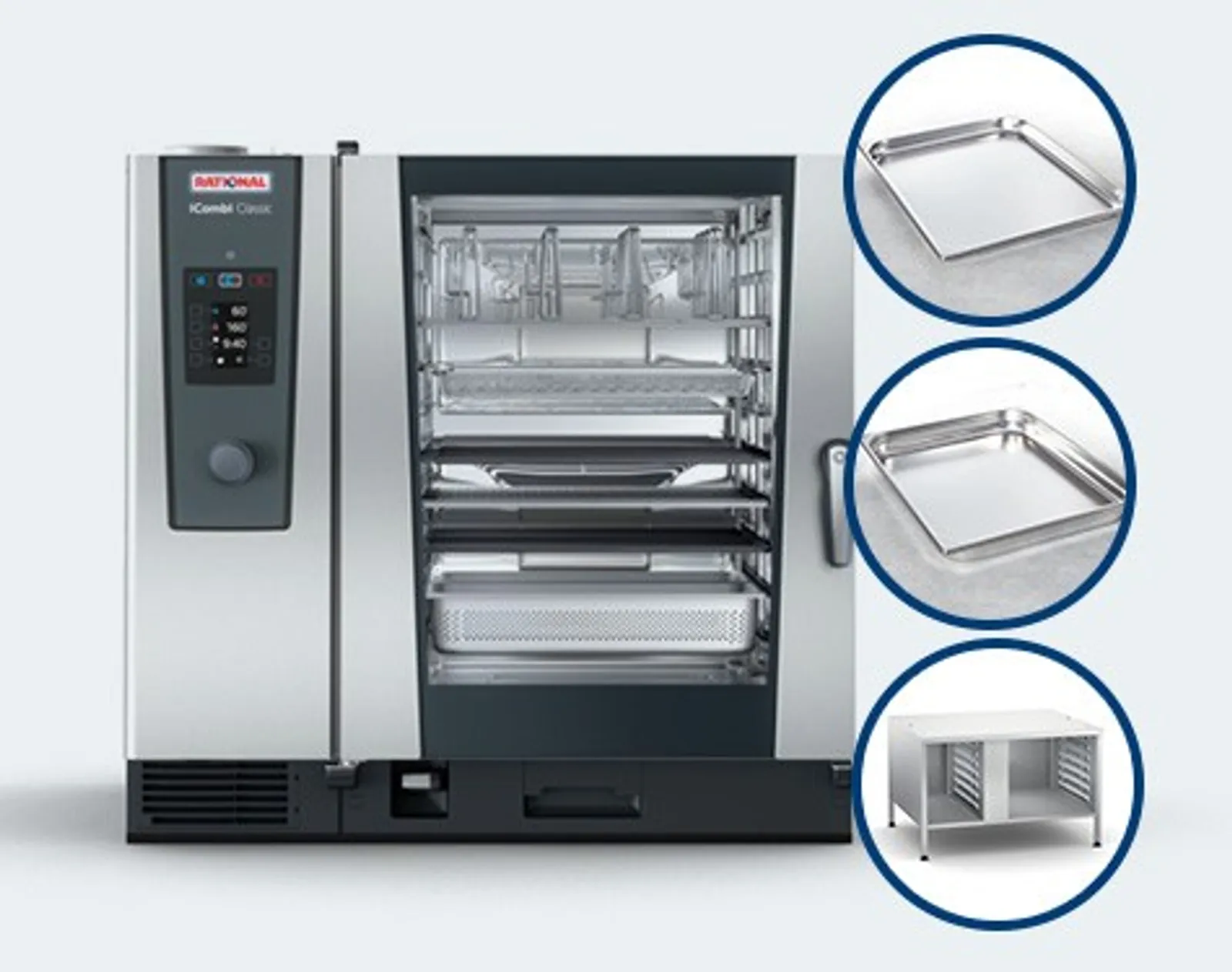 Rational iCombi Classic Combi Oven ICC102G-NG 10 tray 2/1 GN - Package