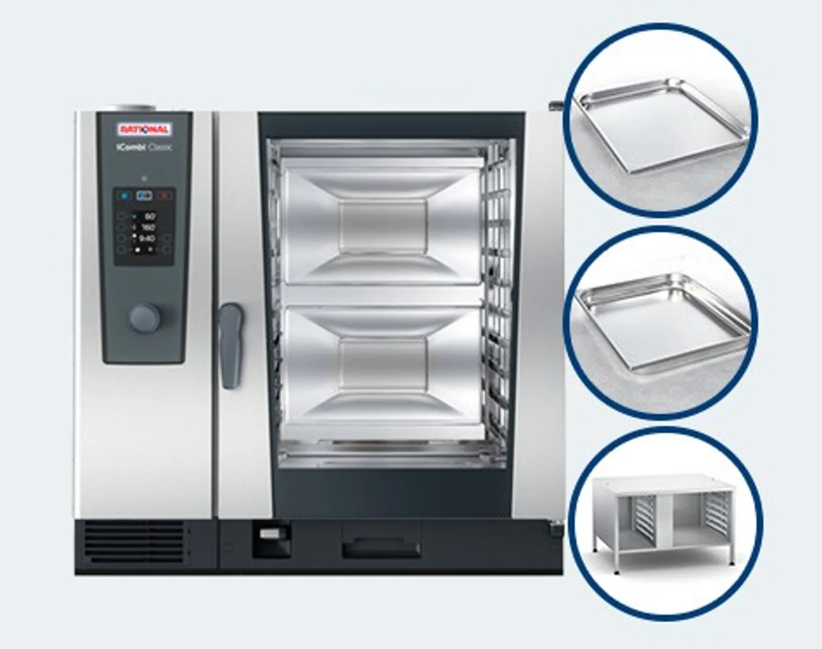 Rational iCombi Classic Combi Oven ICC102G-LP 10 tray 2/1 GN - Package