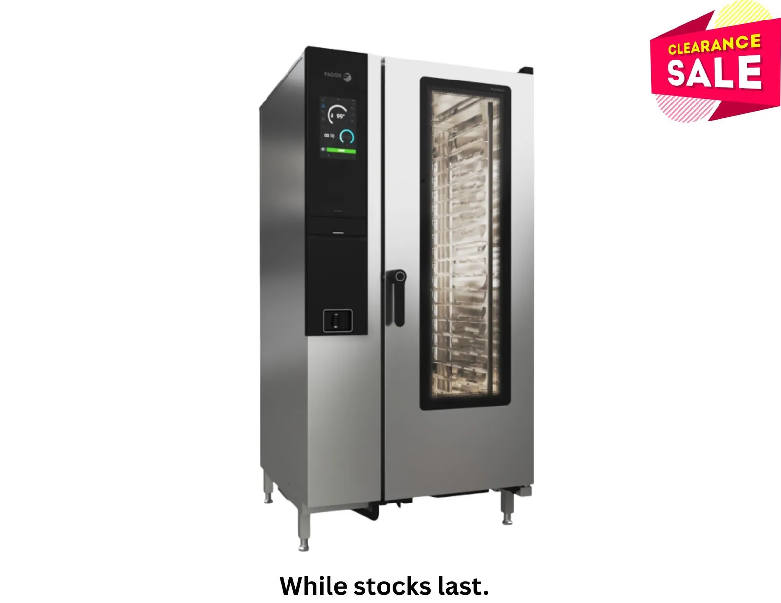 Fagor APW-201GRLWS - Ikore 20 Tray Advanced Boiler Gas Combi Oven - Clearance