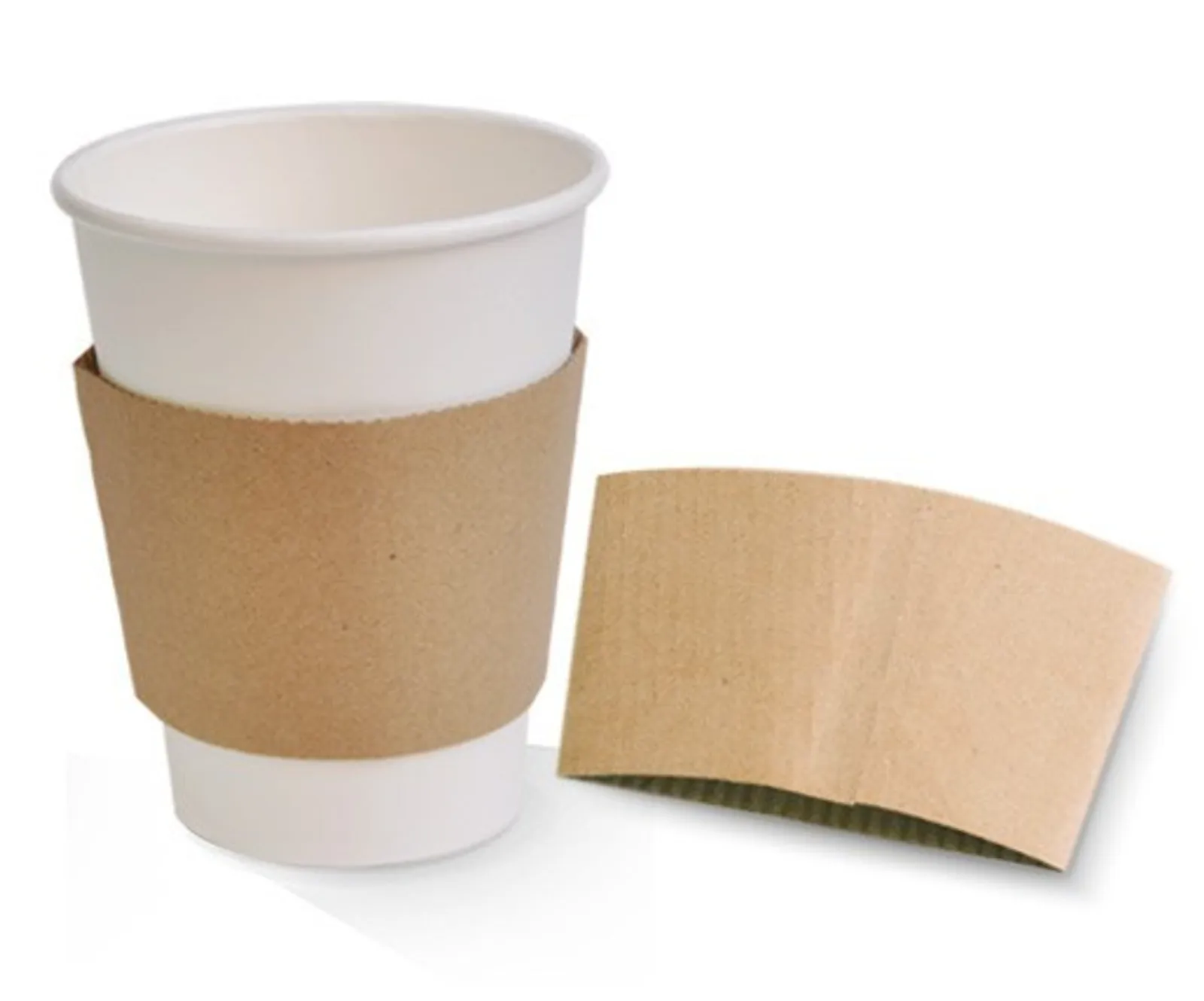Pac Trading SK1216 12/16oz Kraft Cup Sleeve 90mm CARTON