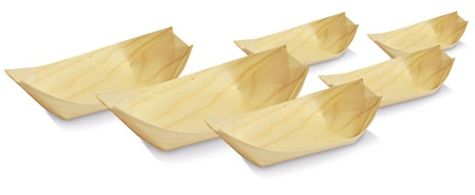 Pac Trading PB4 Pine Boat X-Small 90 x 60mm CARTON