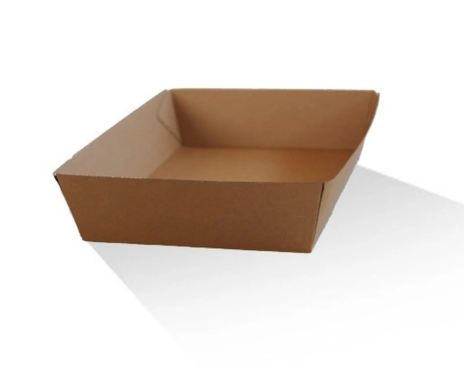 Pac Trading PCT5 Tray X-Large /Brown Corrugated Kraft /Plain 252 x 179 x 58mm CARTON