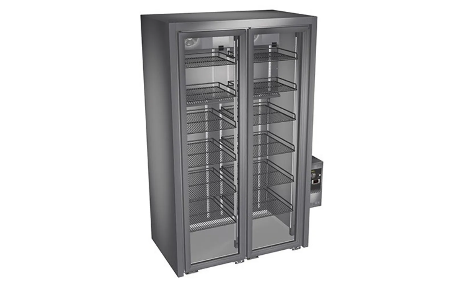 Culinaire CR.WDW.V.FG.RB.PC.3 3 Door  Black Finish White Wine Refrigerator