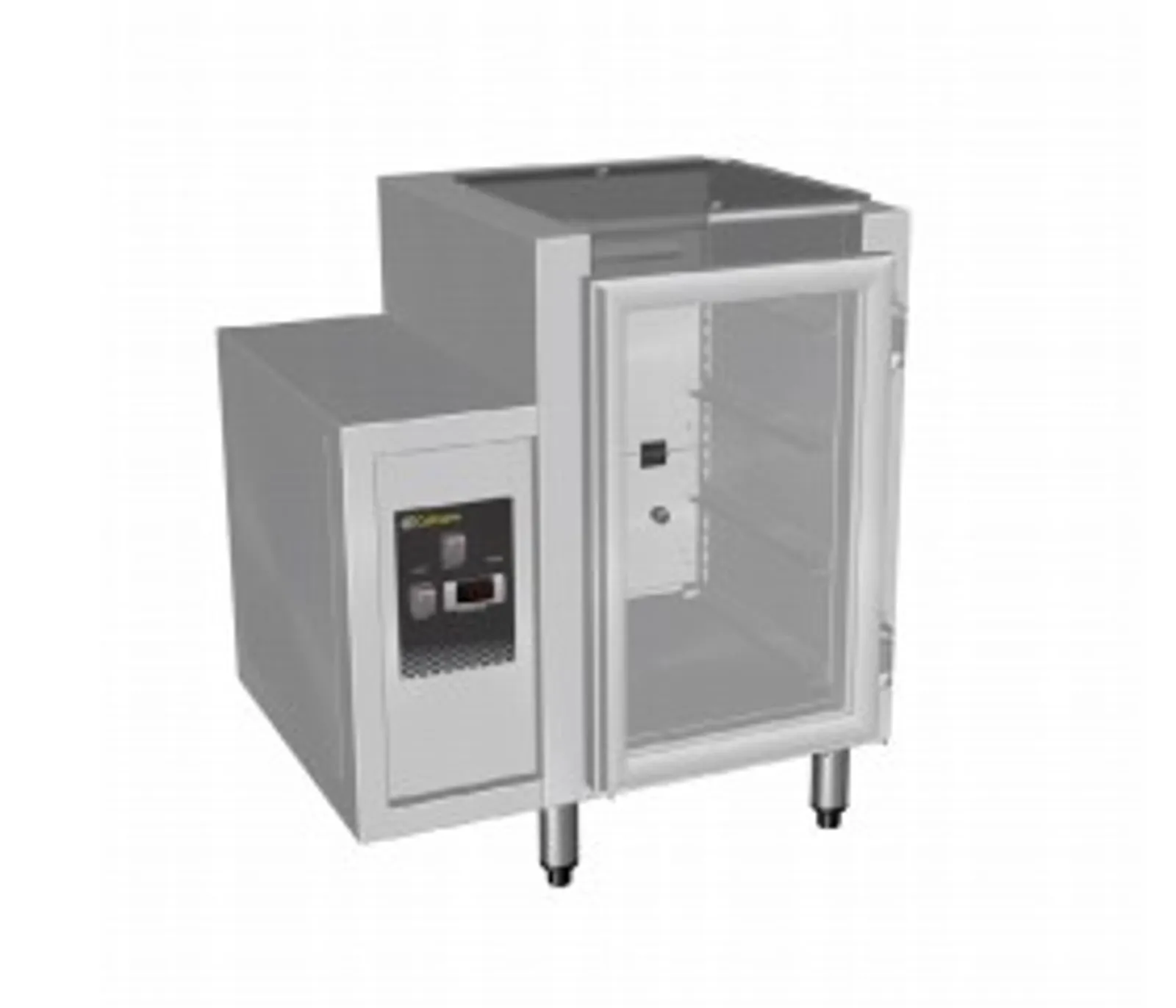 Culinaire CR.GC1.L.RCL.R Single Door Glass Chiller - Lift Off Lid - Left Hand Control Box - Right  Hinged Door