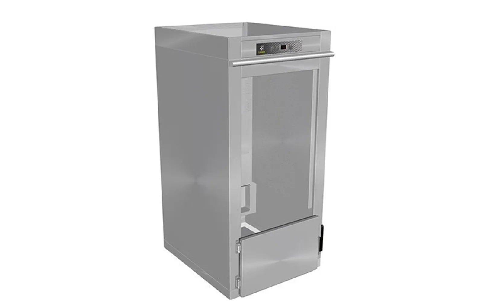 Culinaire CR.RPR.RC.L.965 Roll-in Plating Refrigerator - Single Door - Remote - Left Hand Hinged Door and Drain - 965mm
