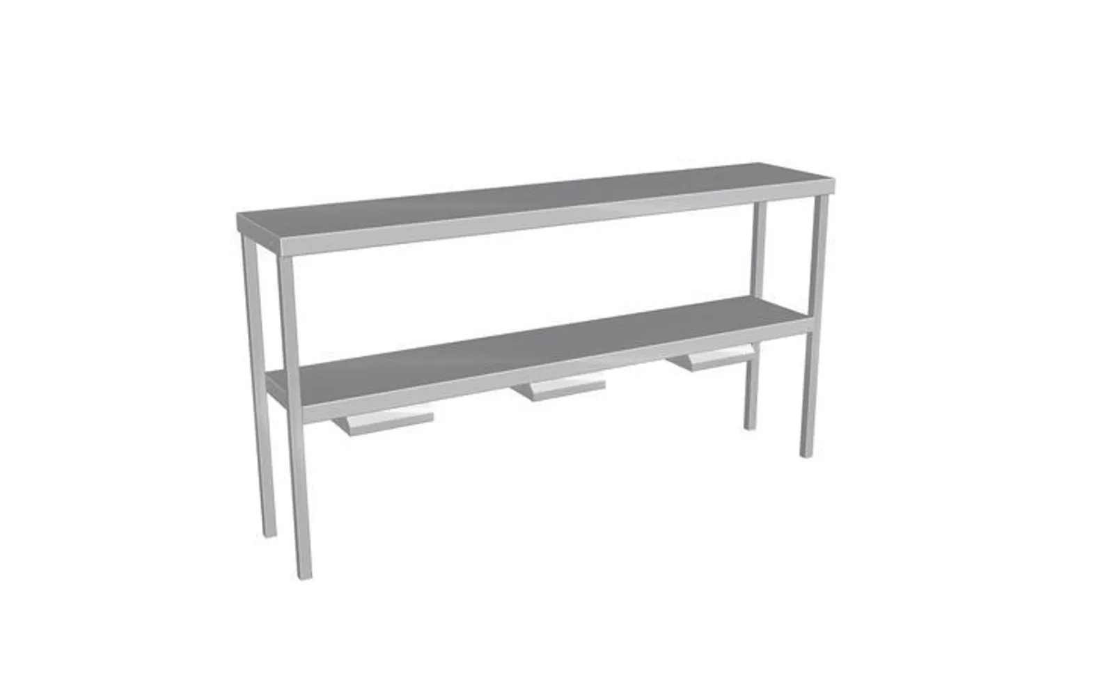 Culinaire CH.GDB.7 Double Gantry - 2 Tier Overshelf - Heated - Bottom Shelf - 7 Mod