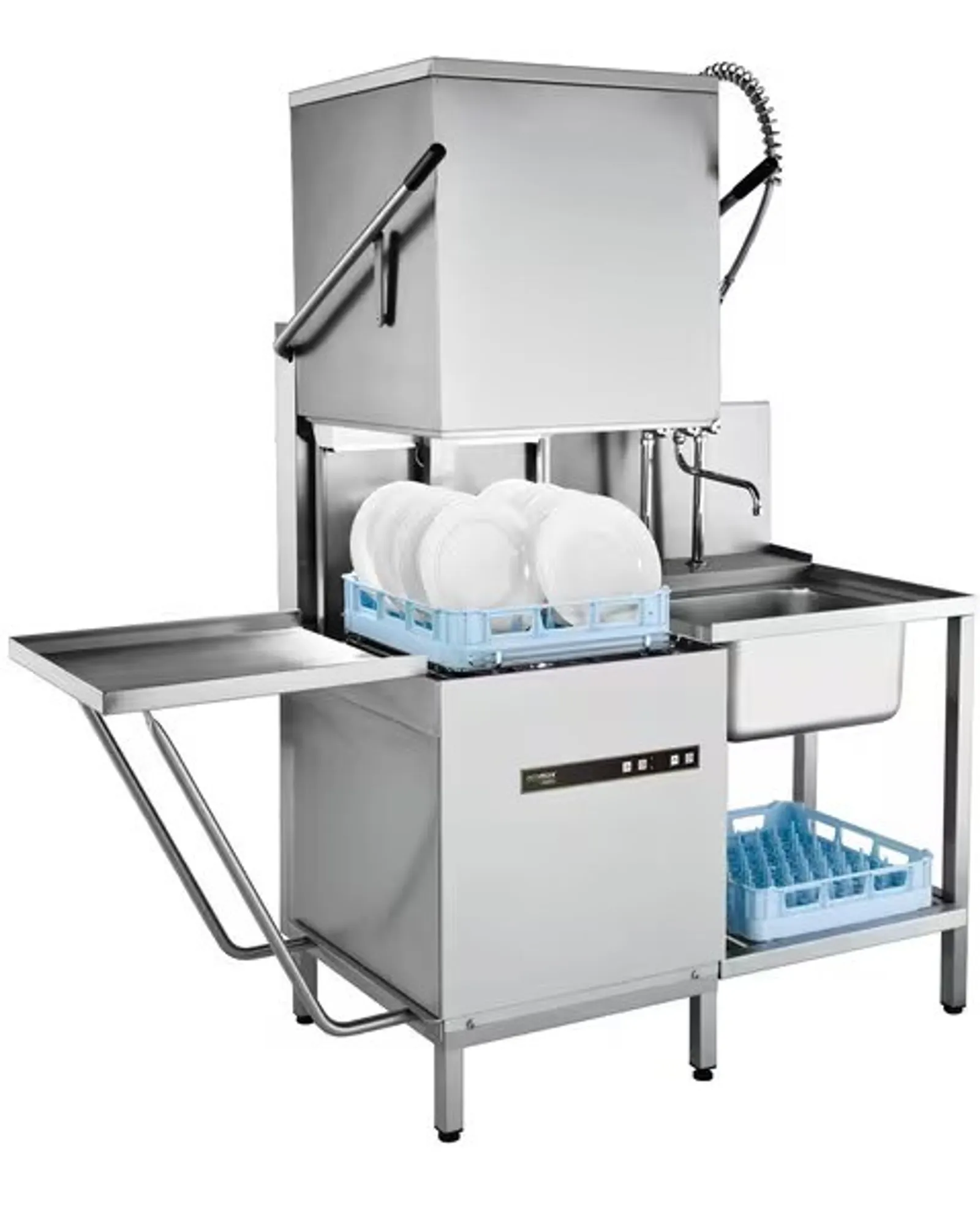 Hobart ECOMAX604 Hood-Type Single Phase 15 AMP Dishwasher