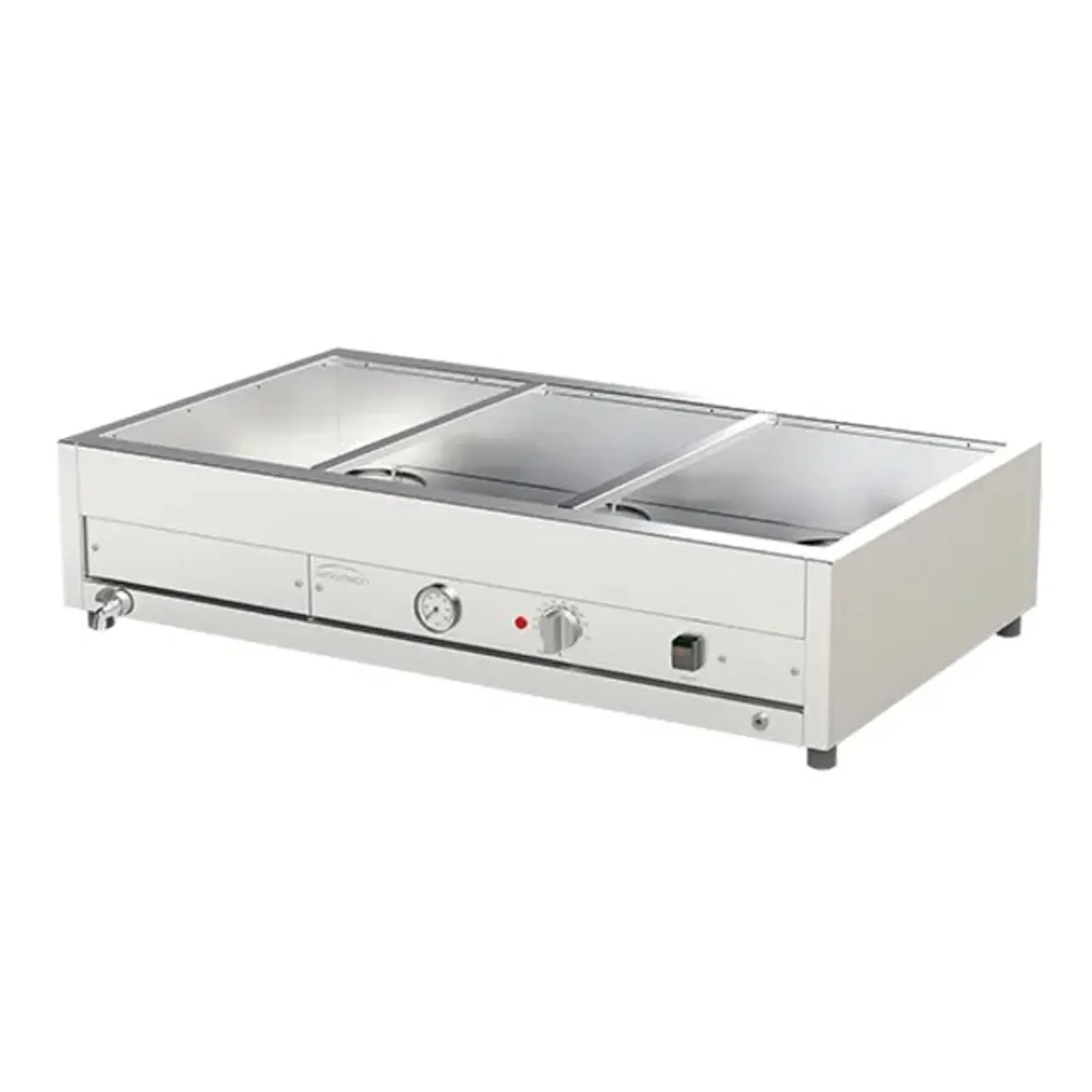 Woodson W.BMA23 - 2 Row, 3 Bay Large Bain Marie