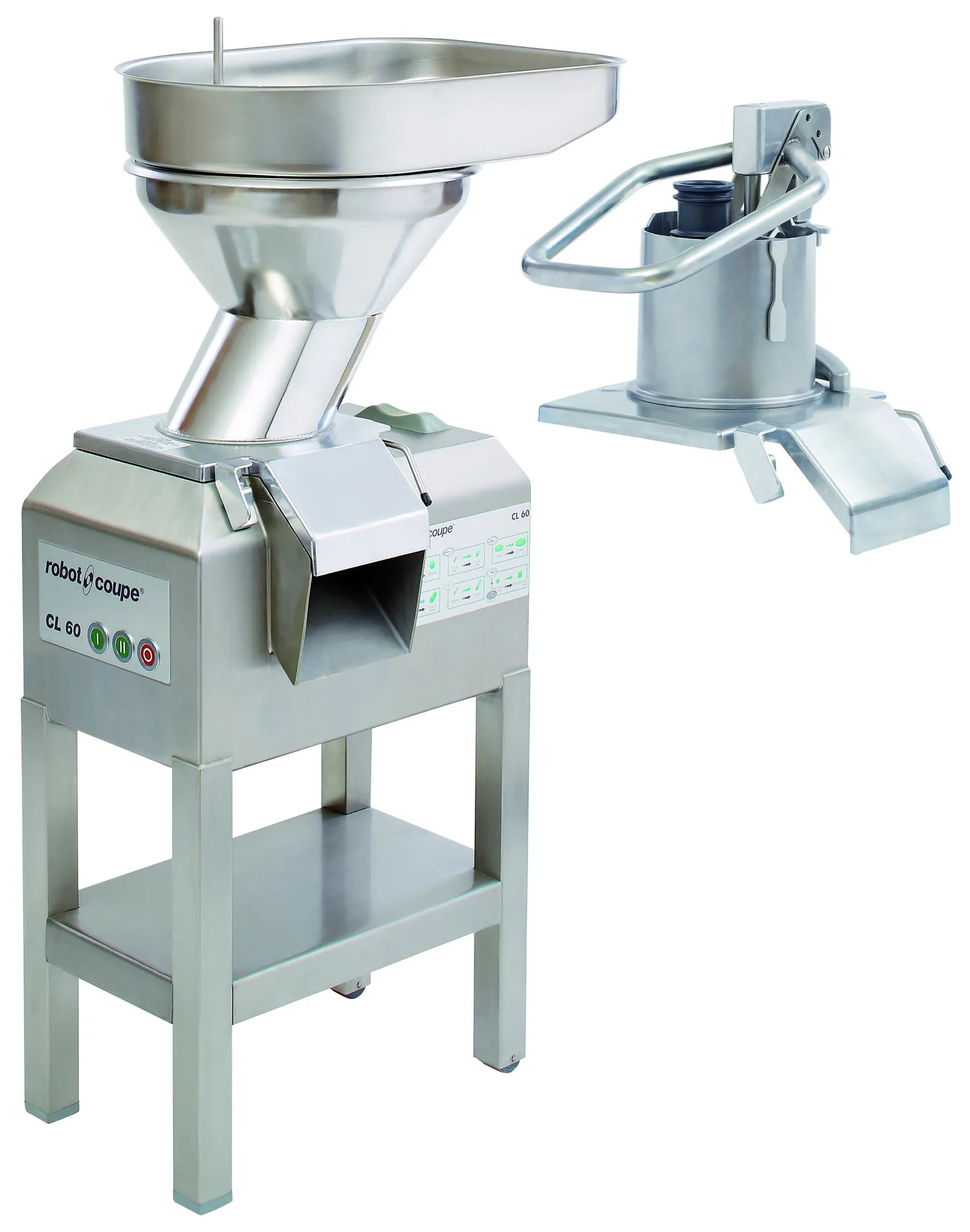 Robot Coupe CL60 2 Feed Heads 2 Speed Vegetable Prep Machine