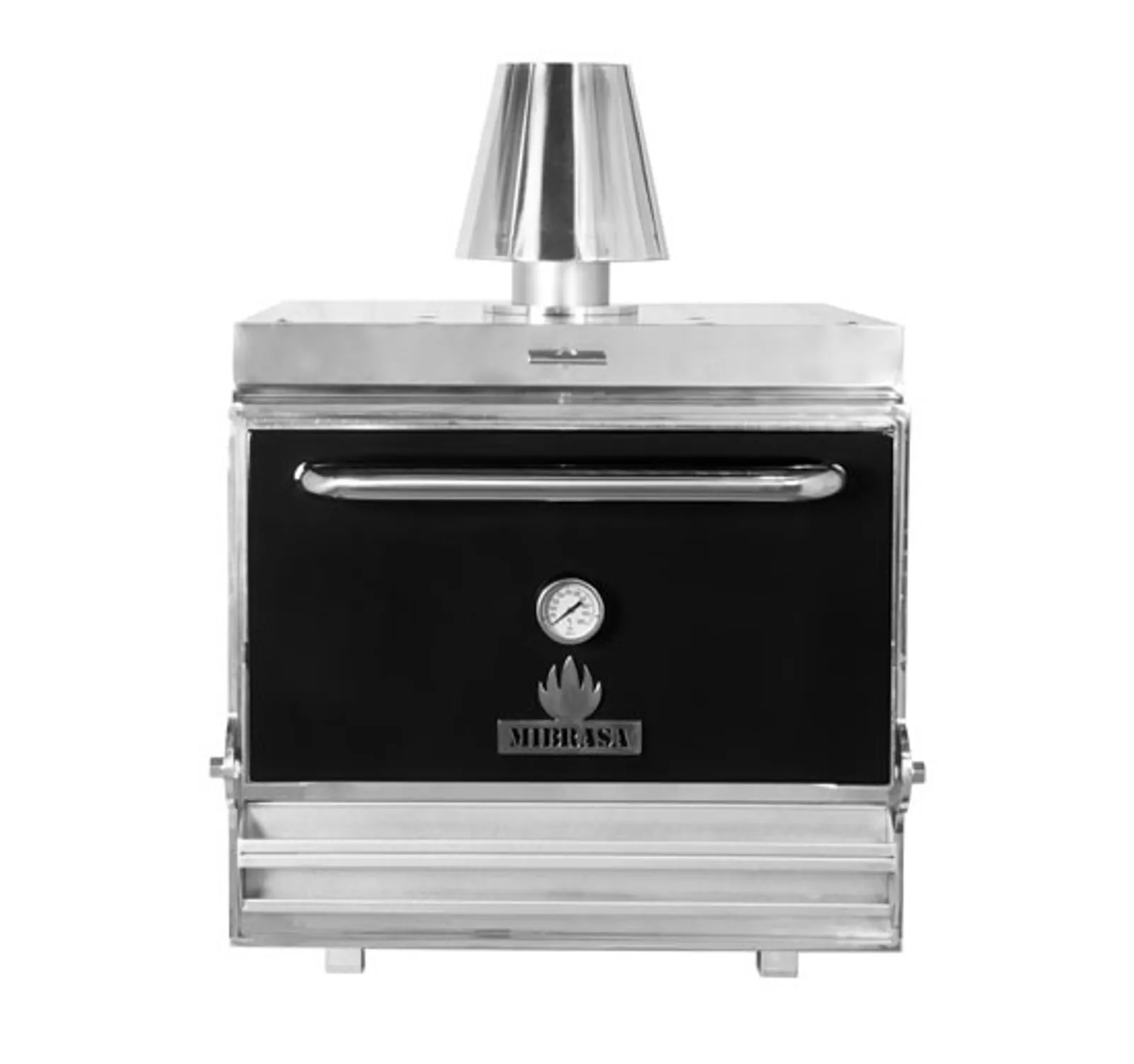 Mibrasa HMB-110-BLACK Charcoal Oven One Grill Shelf and Standard Accessories