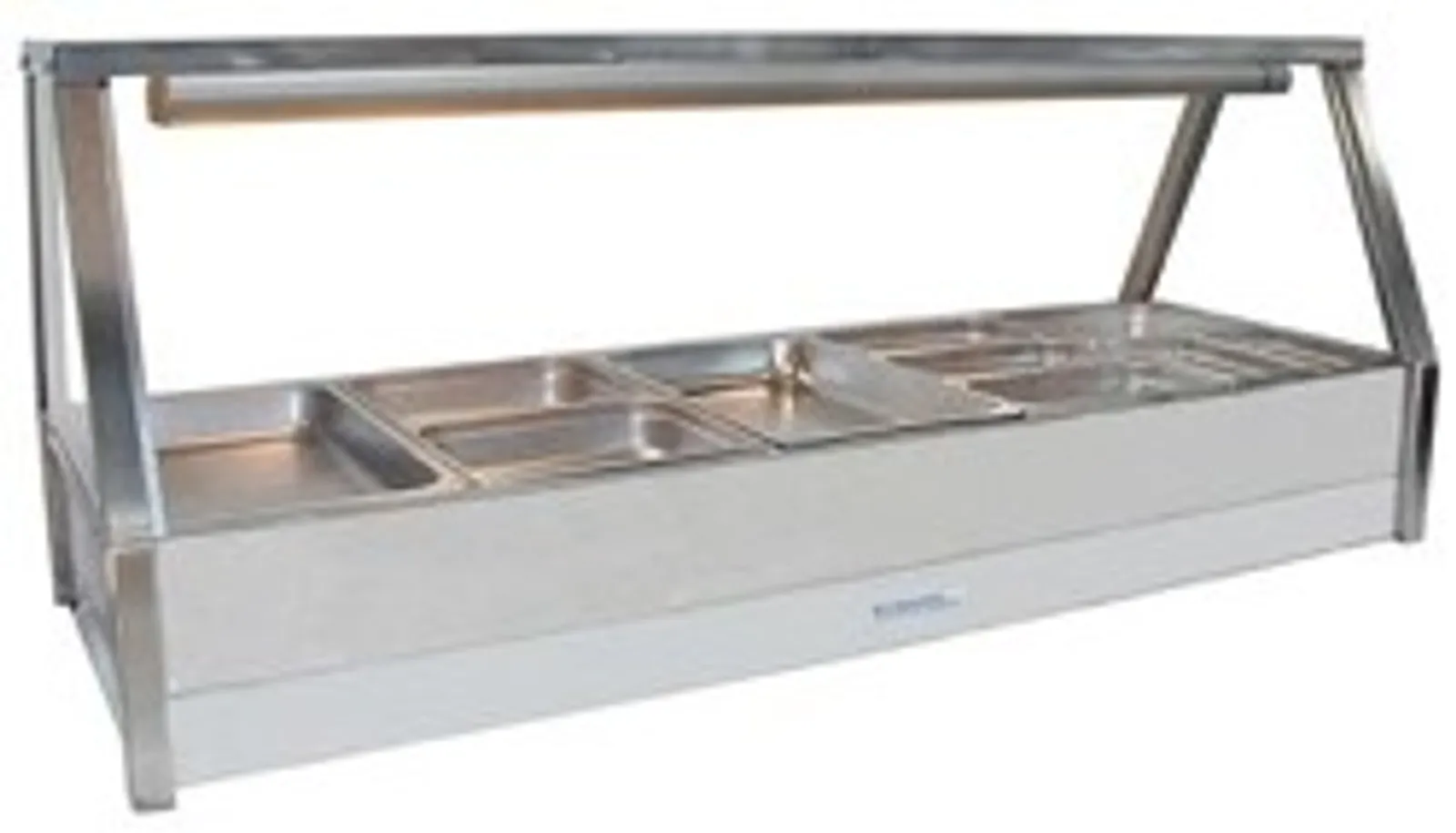 Roband E25RD - Straight Glass Hot Foodbar