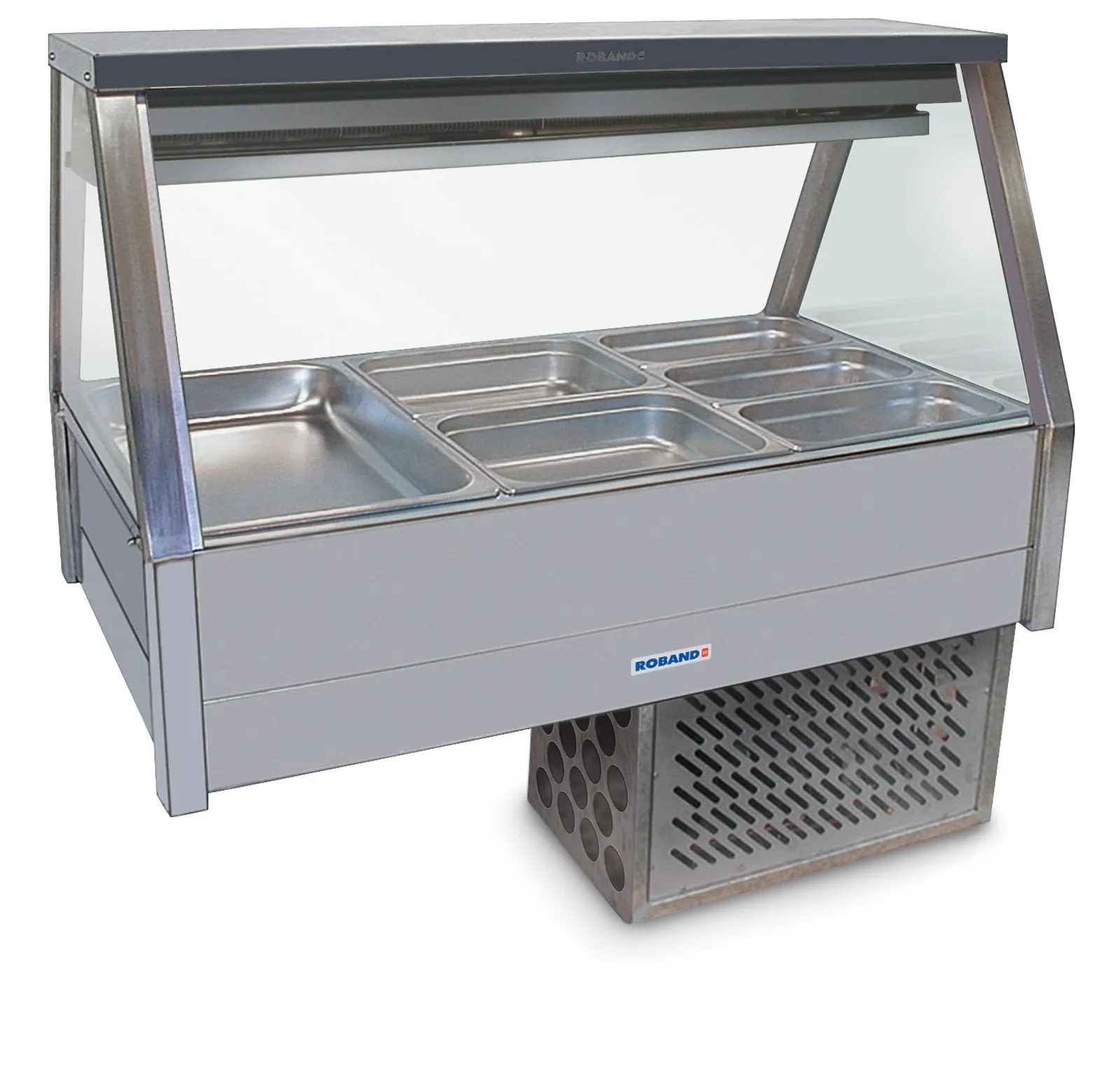 Roband ERX23RD Straight Glass Refrigerated Foodbar