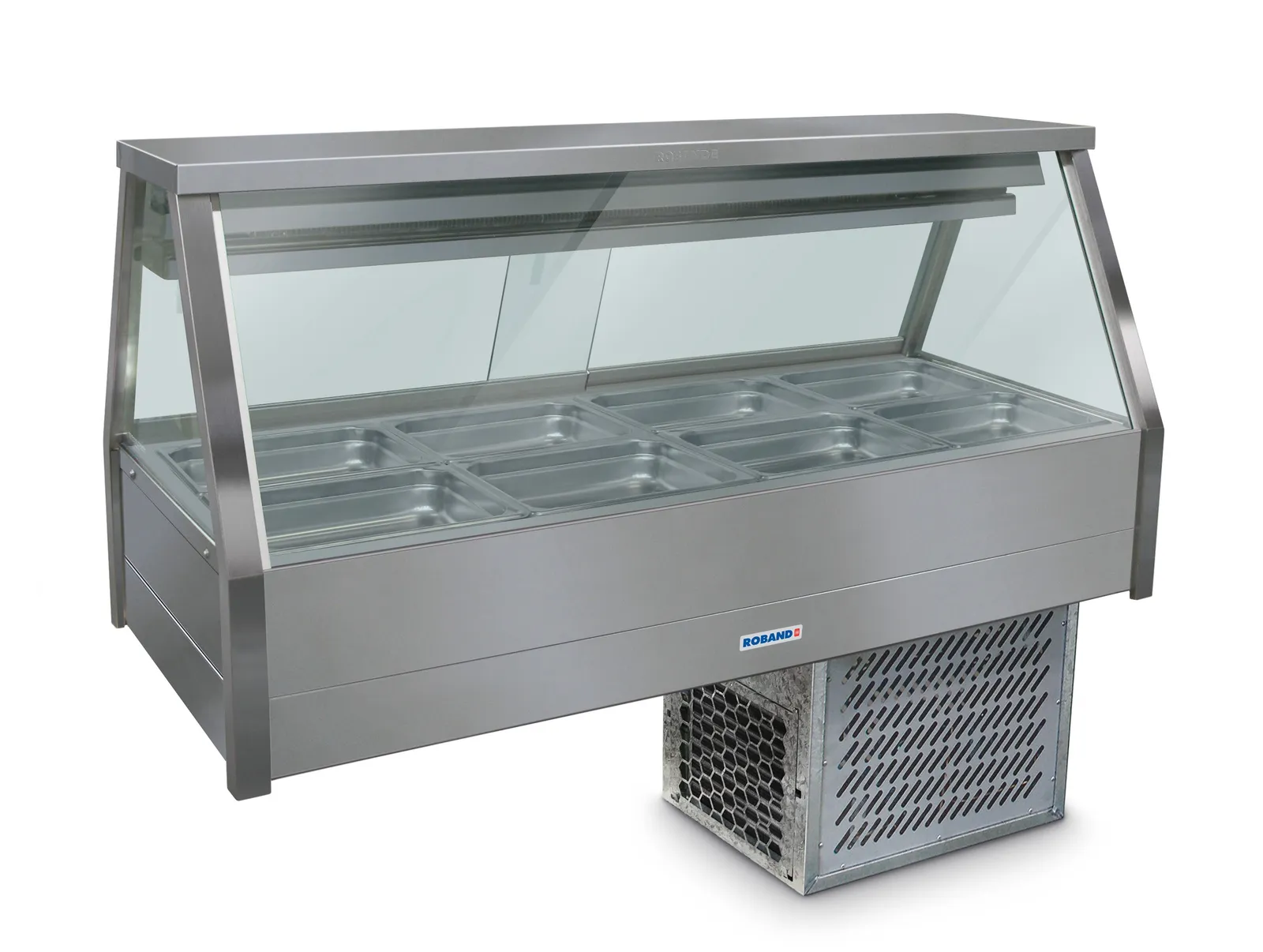 Roband ERX24RD Straight Glass Refrigerated Foodbar