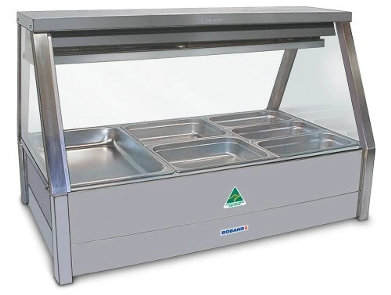 Roband EFX23RD - Straight Glass Cold Plate & Cross Fin Coil – Piped & Foamed (no motor) - 6 Pans