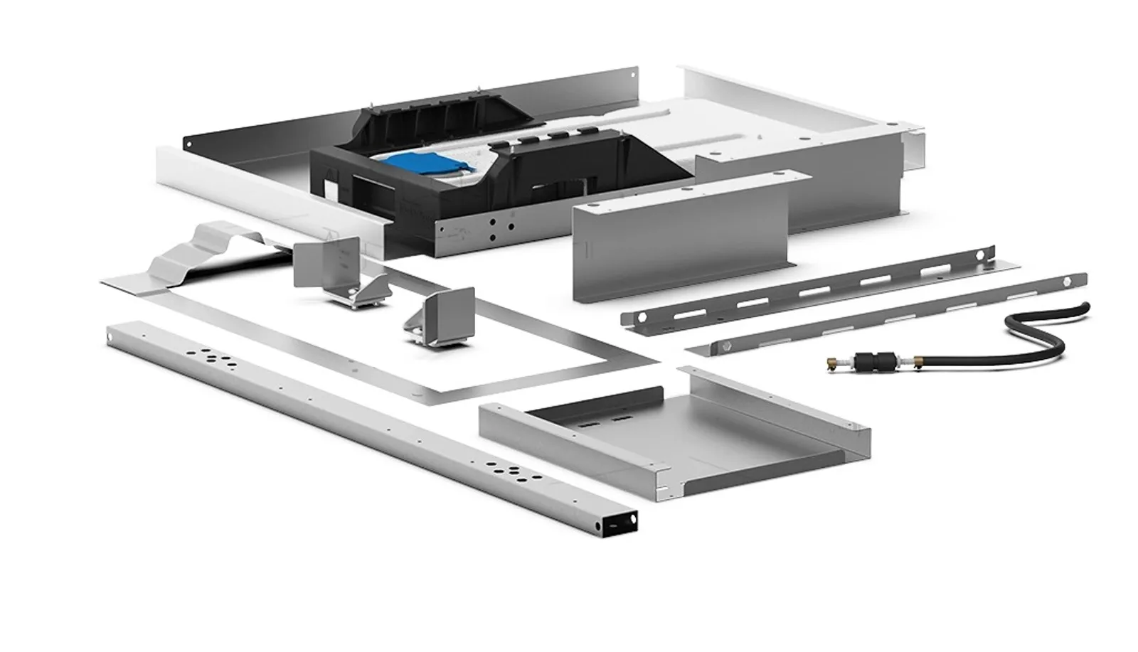 Unox XWVYC-CR11 Trolley Coupling Kit for Stands for Cheftop GN 1/1 Ovens