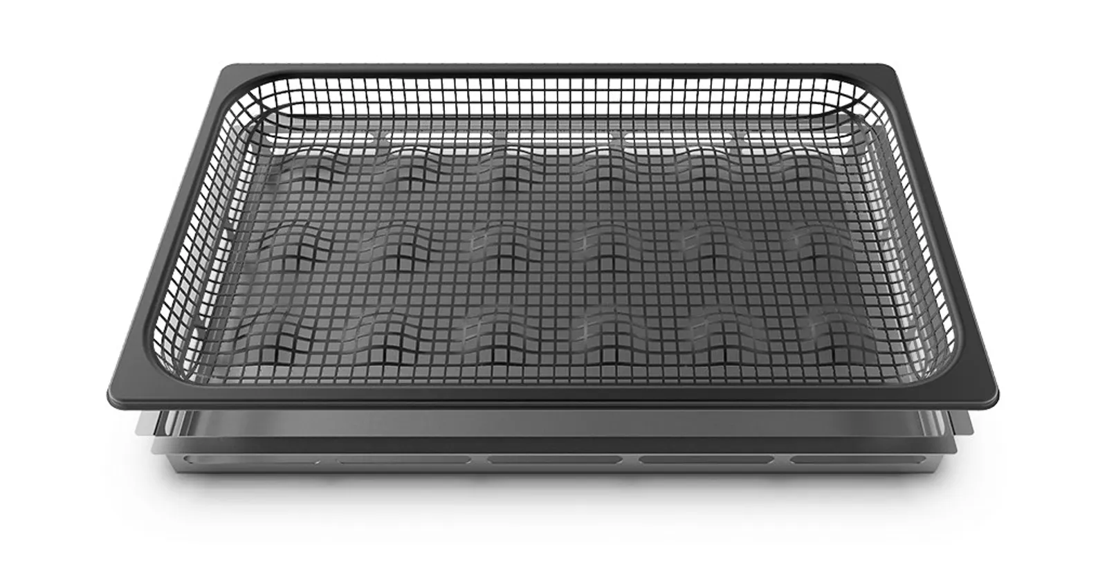 Unox GRP820 CLEAN.Fry - Non-stick Perforated S/Steel Frying Grid with Fat-Collection Tray