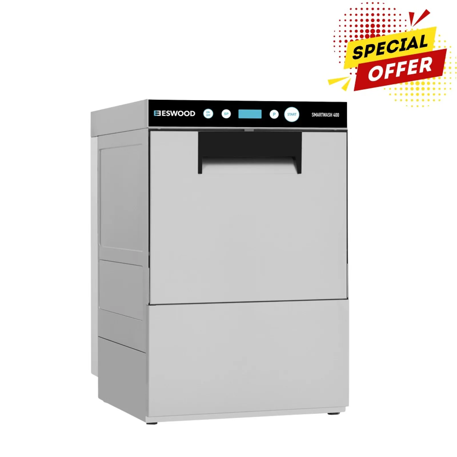 Eswood SW400 - SMARTWASH GLASS AND DISHWASHERS RECIRCULATING, AUTOMATIC WAREWASHER