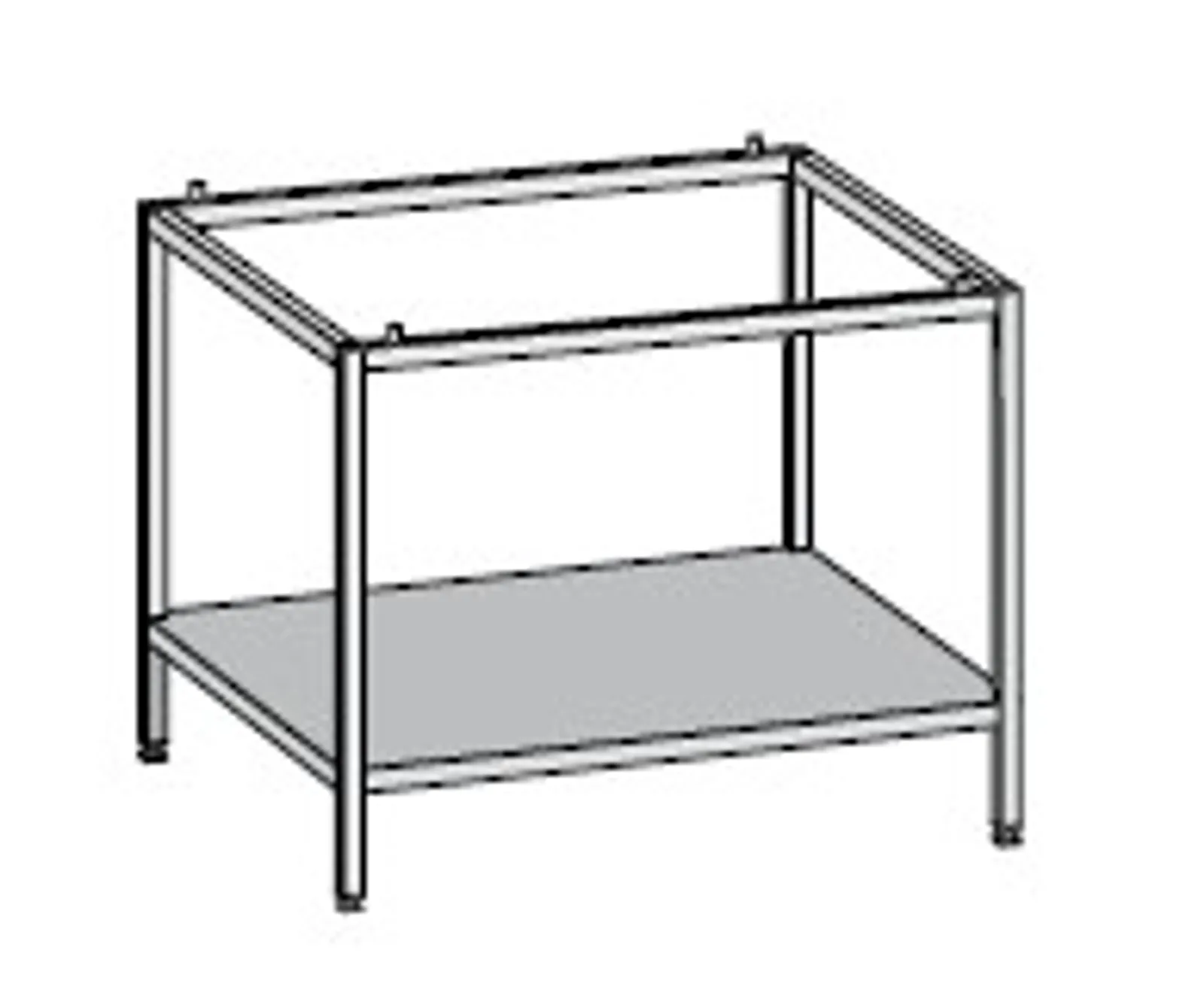 Rational ICP-UG1-101 - Modular Stand - No Runners suits 6-2/1 & 10-2/1 Combi Ovens